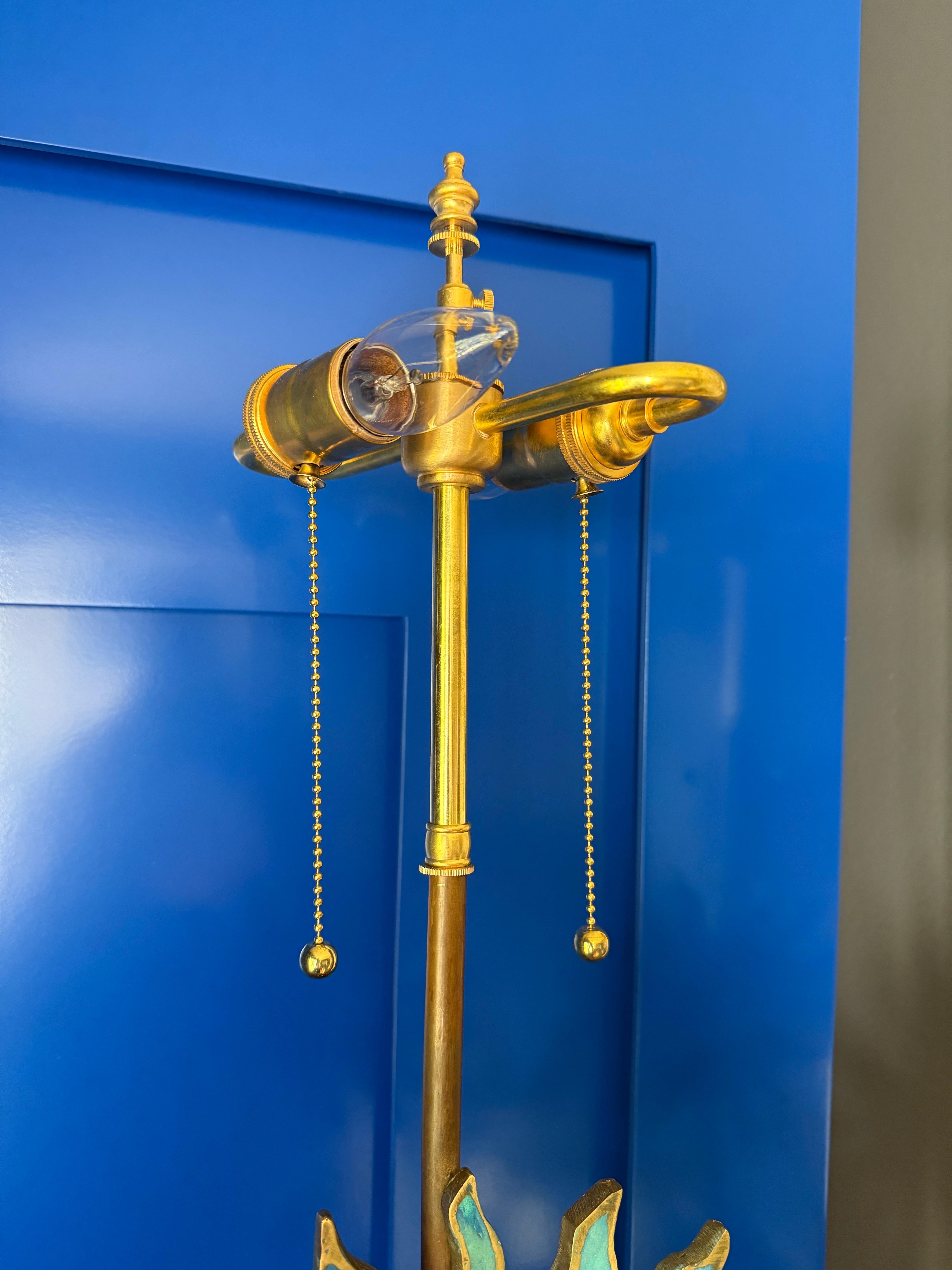 Paar Sonnenlampen aus Messing von Pepe Mendoza im Angebot 10