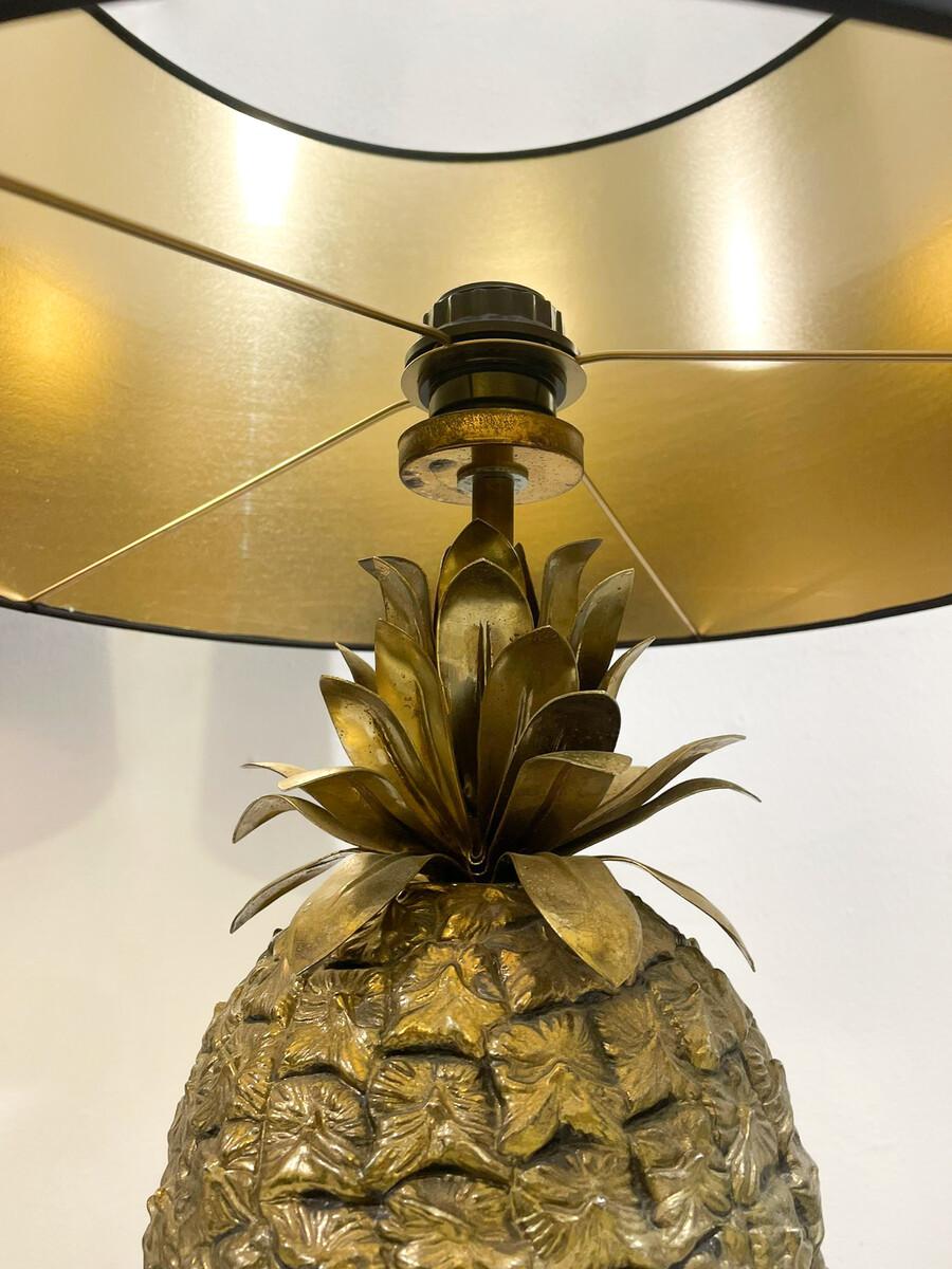 Paire de lampes de table ananas en vente 1