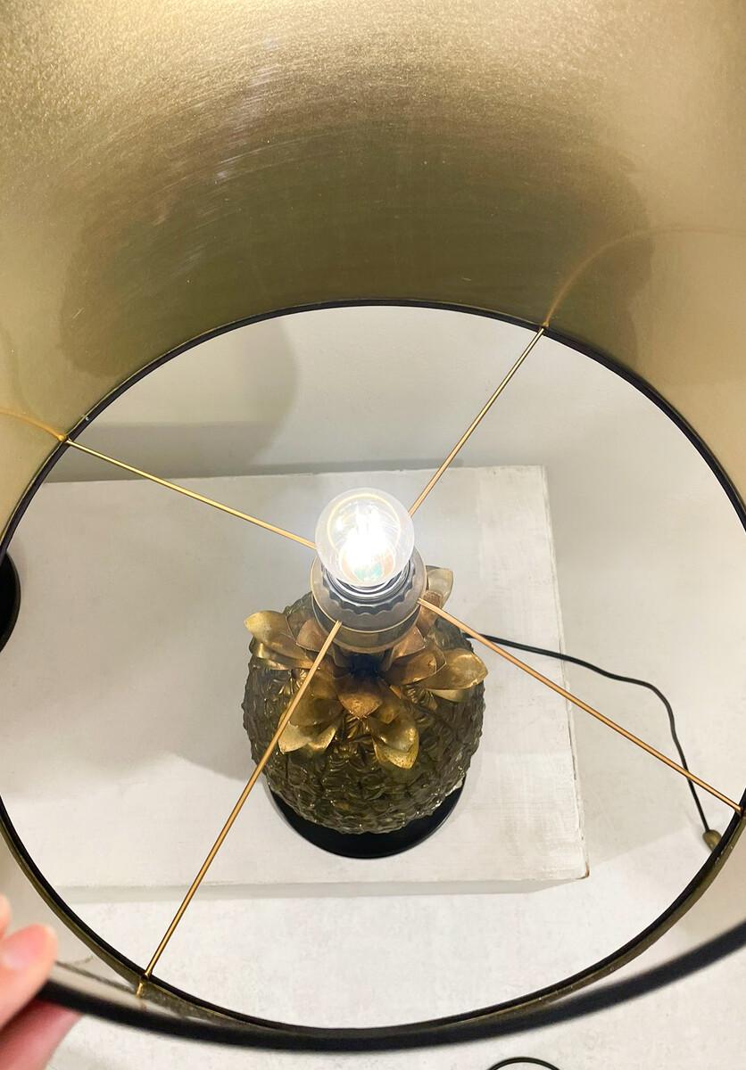 Paire de lampes de table ananas en vente 4