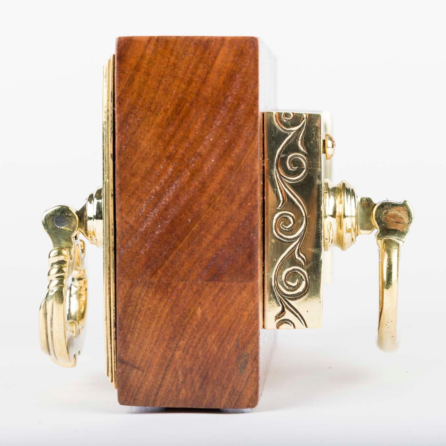 Pair of brass rim locks with the royal cipher of King George VI For Sale 8