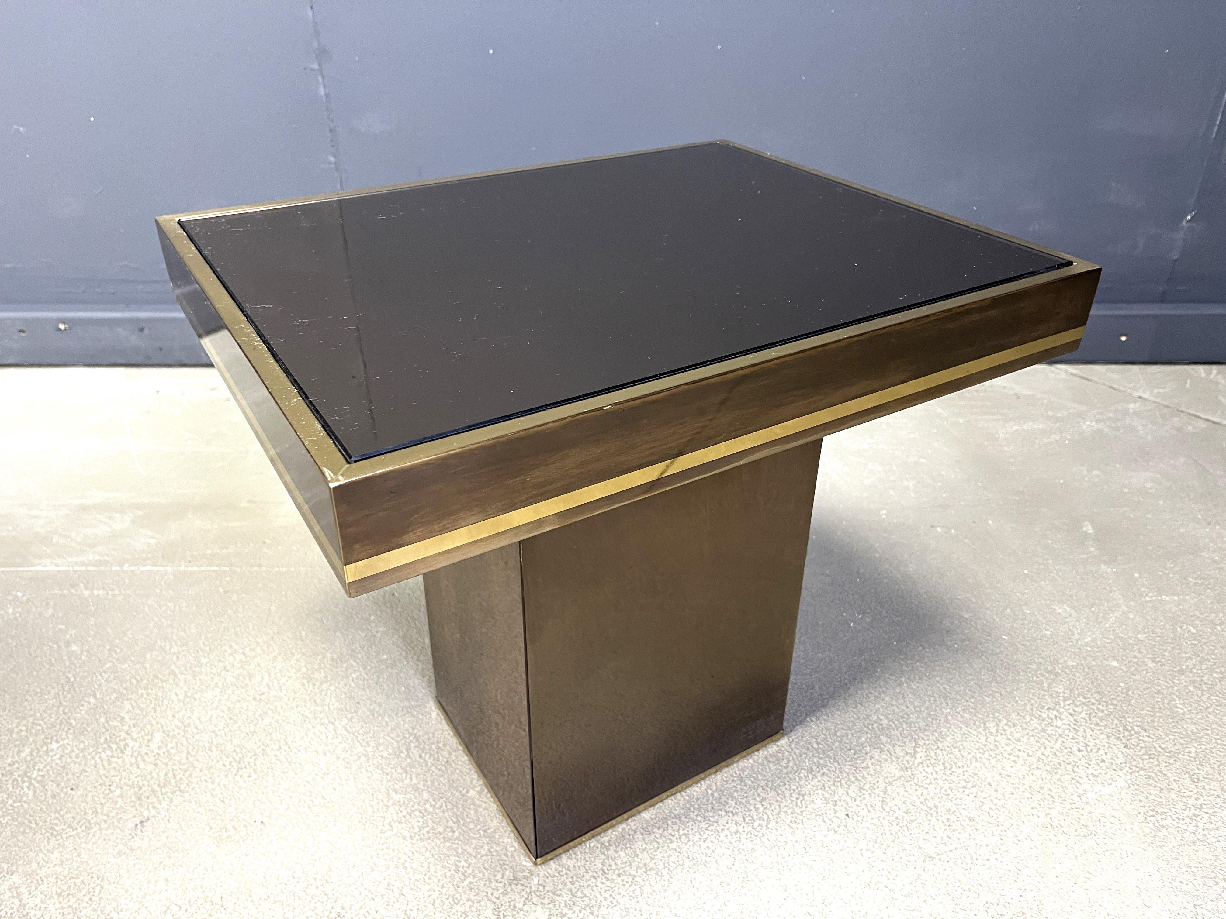 Paire de tables d'appoint en laiton par Belgochrom, 1970 en vente 3