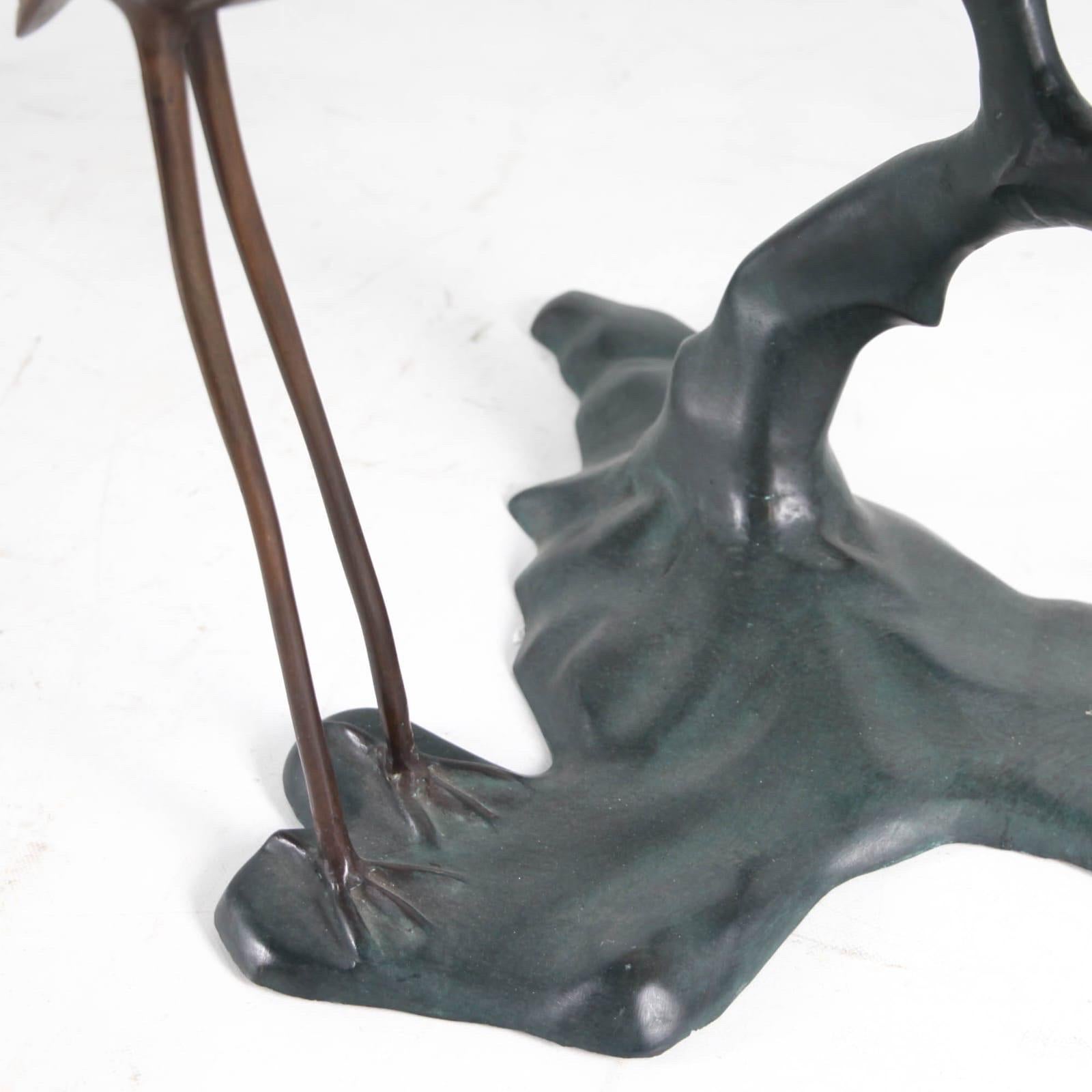 Pair of brass side tables For Sale 6