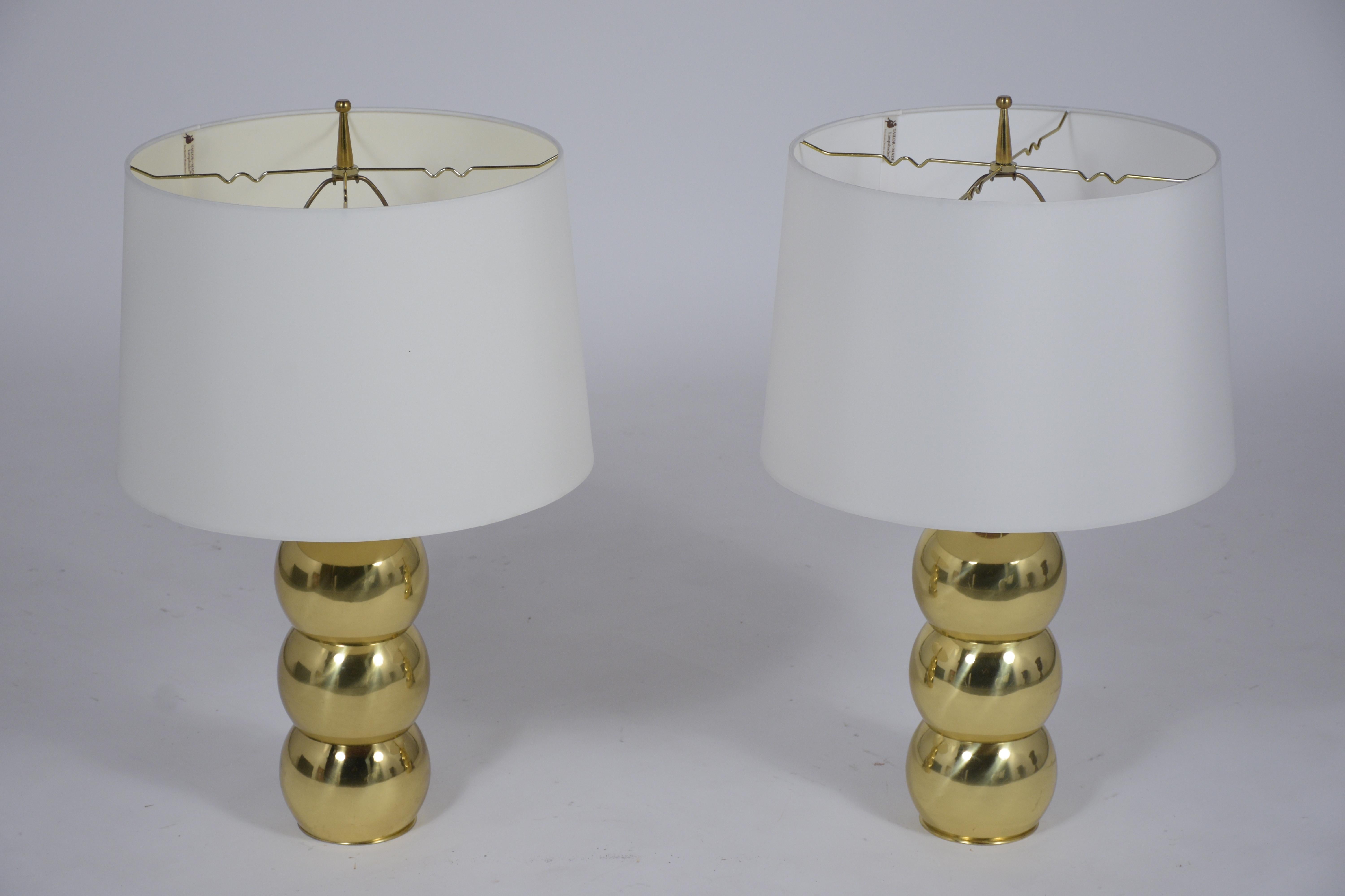 Mid-Century Modern Pair of Lamps by George Kovacs