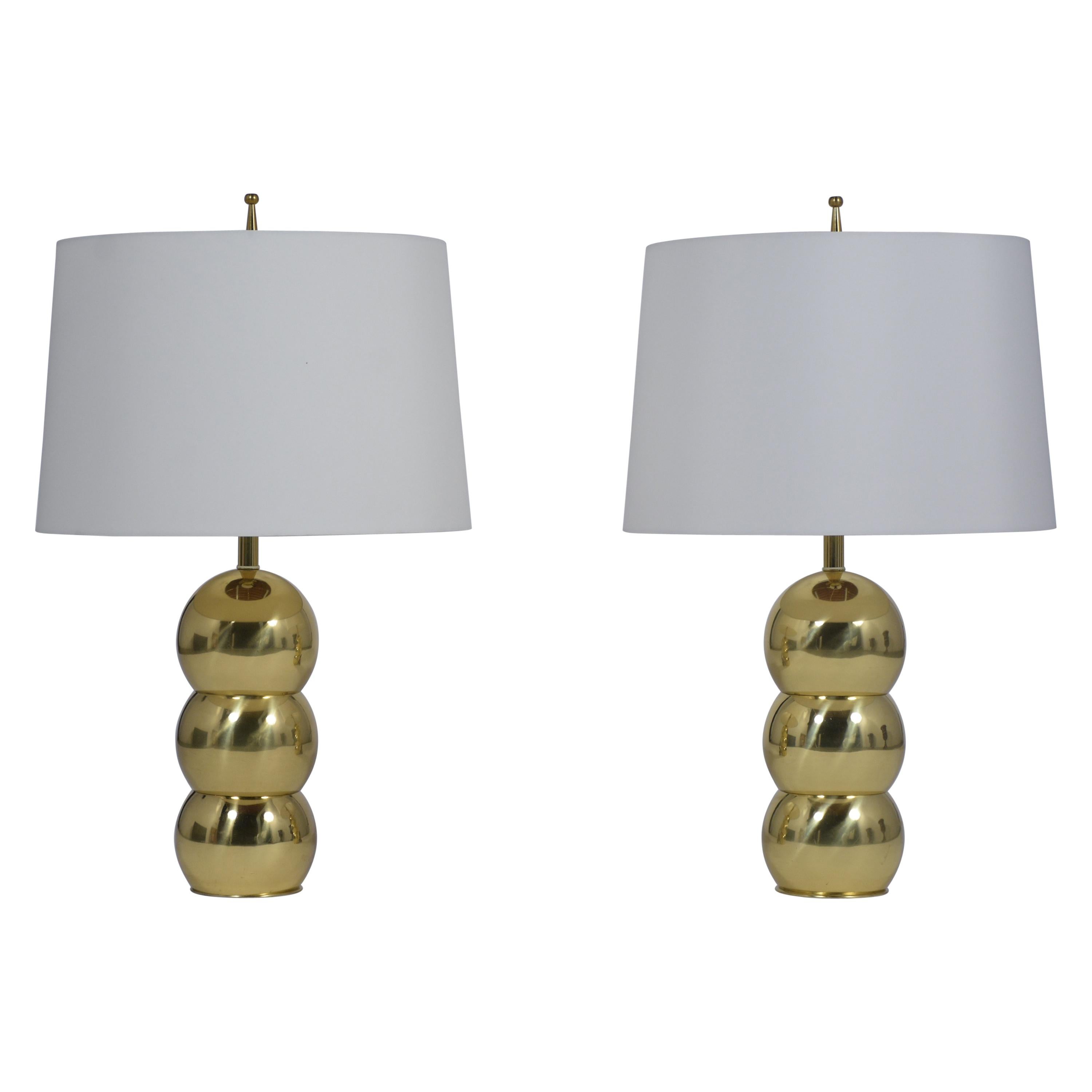 Pair of Lamps by George Kovacs