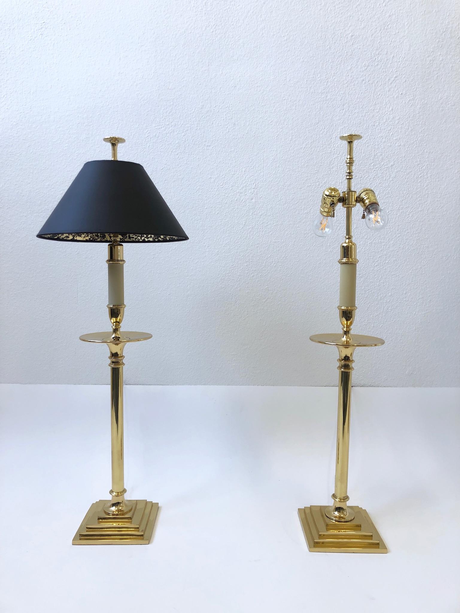 chapman brass lamps