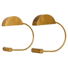 Pair of Brass Table Lamps by Koch & Lowy Pair of Brass Table Lamps by Koch & Lowy