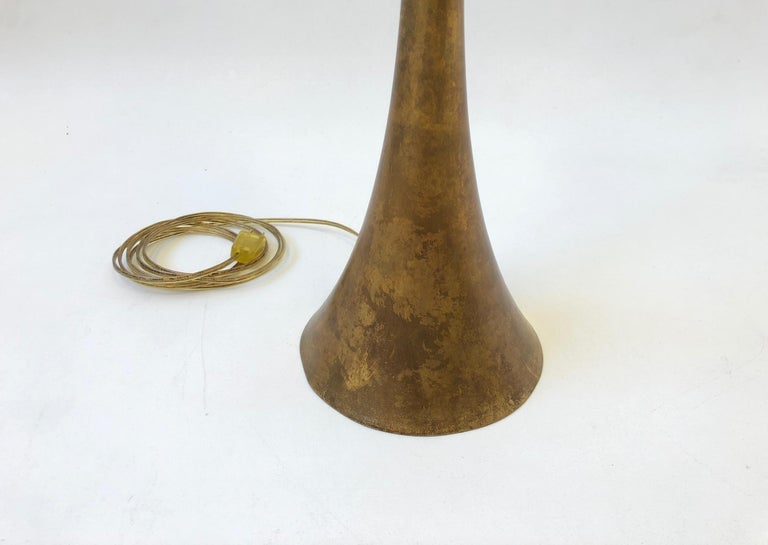 Pair of Brass Table Lamps by Stewart Ross James For Sale at 1stDibs