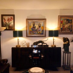 Paar Tischlampen aus Messing von Tranas Stilarmatur, Mid-Century Modern Skandinavisch