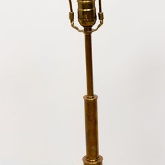 Pair of Brass Telescope Lamps