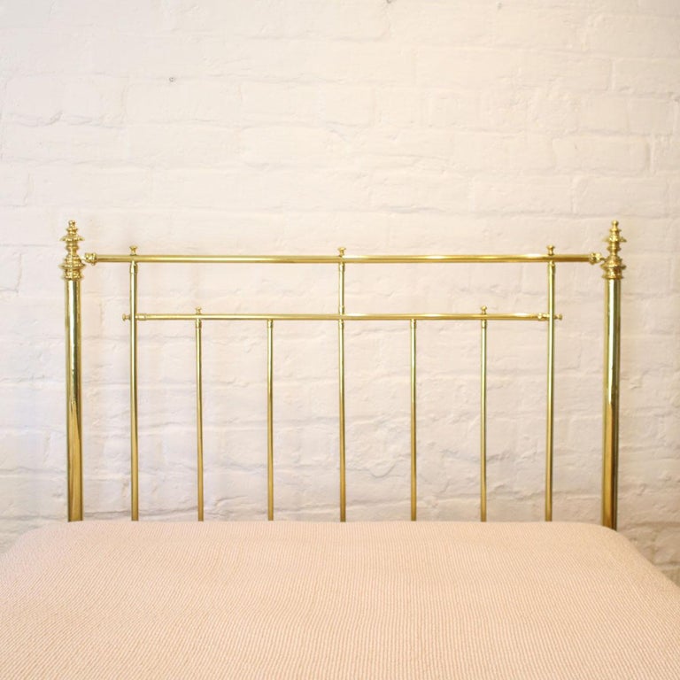 Pair of Brass Twin Antique Beds, MPS30 at 1stDibs