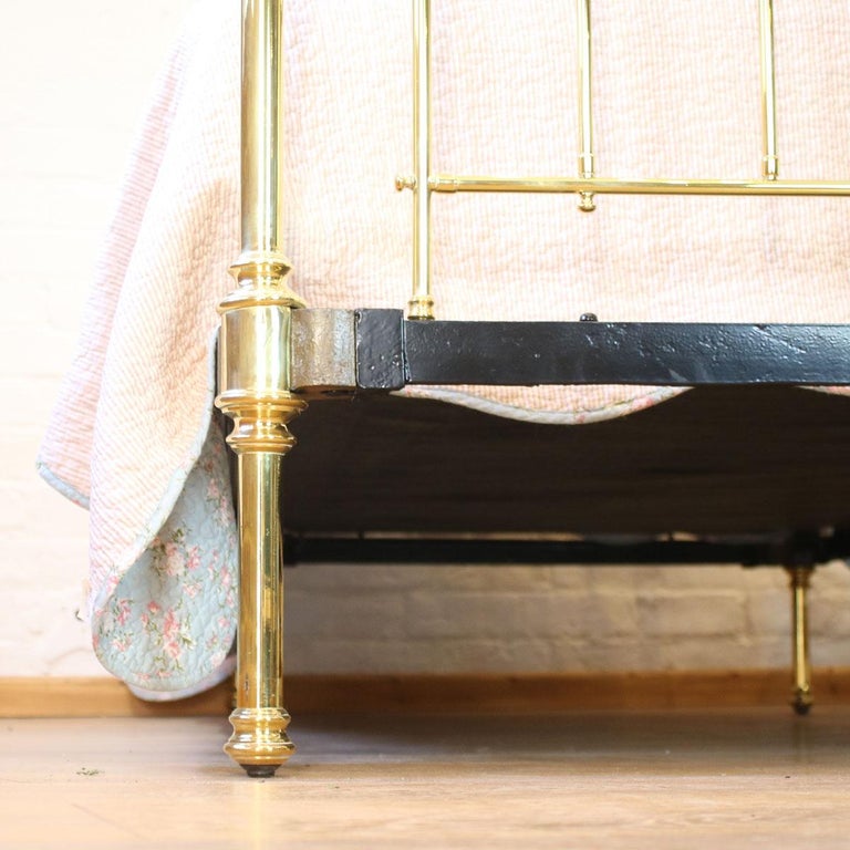 Pair of Brass Twin Antique Beds, MPS30 at 1stDibs