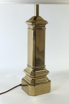 Pair of Brass Underwriter's Laboratories Rembrandt Lamps Newly Wired