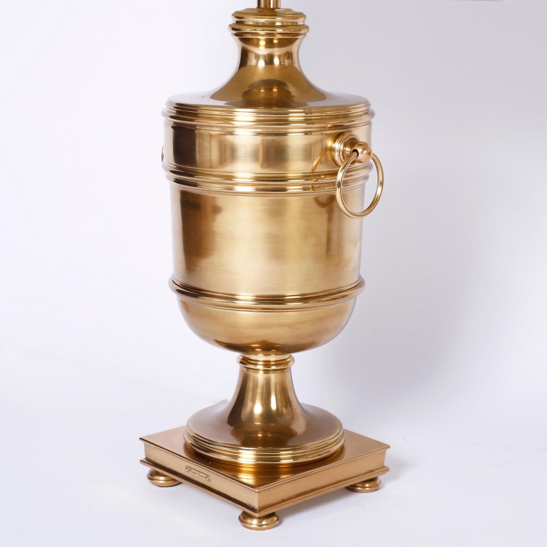 Pair of Brass Urn Table Lamps by Ralph Lauren For Sale at ...