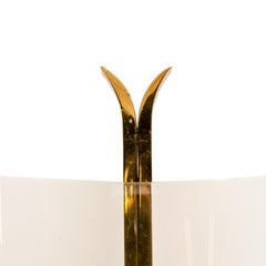 Pair Of Brass Wall Sconces By Pietro Chiesa For Fontana ARTE