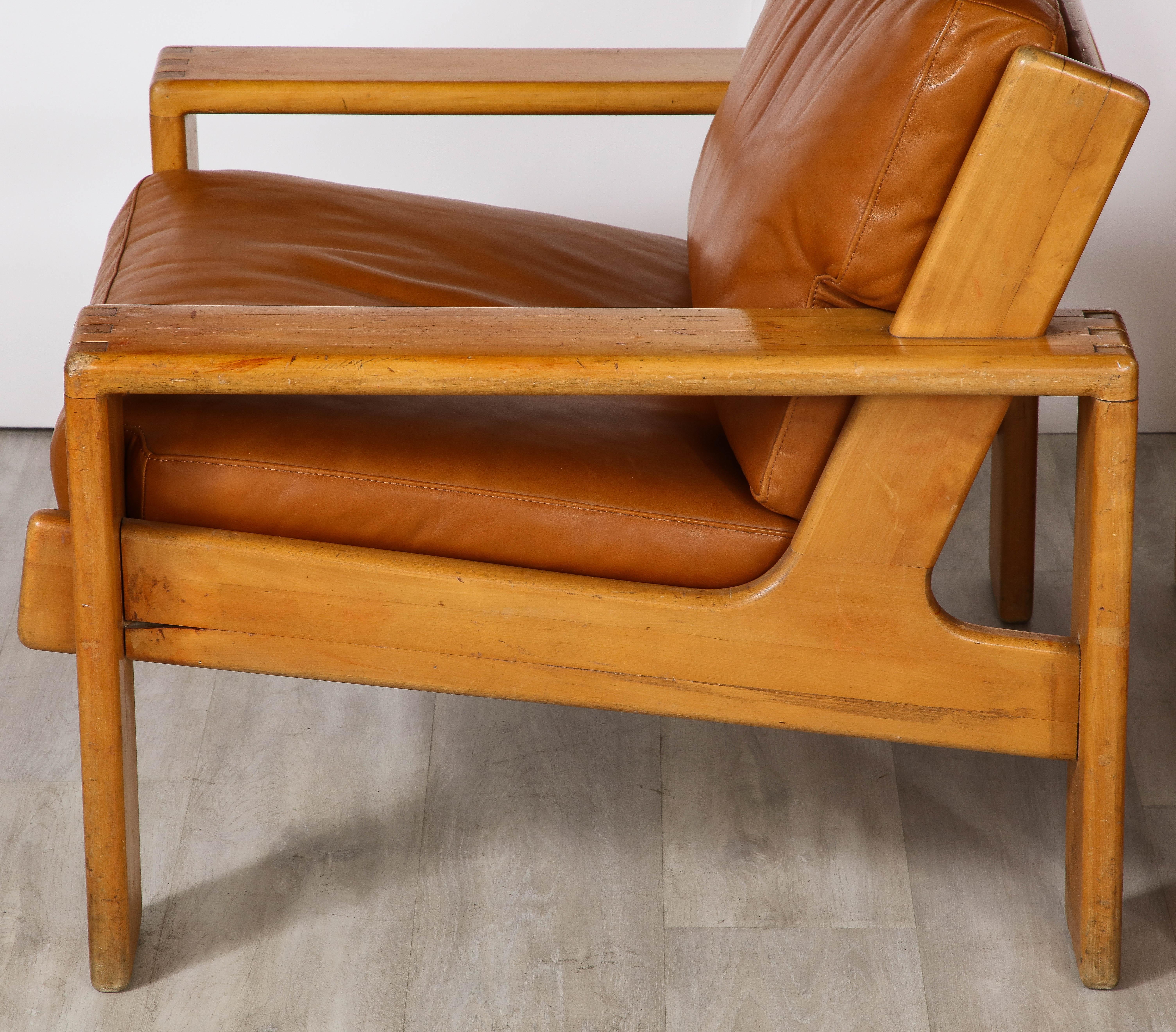 'Bonanza’ Pair of Lounge Chairs,  by Esko Pajamies for Asko, Finland, 1960's 5
