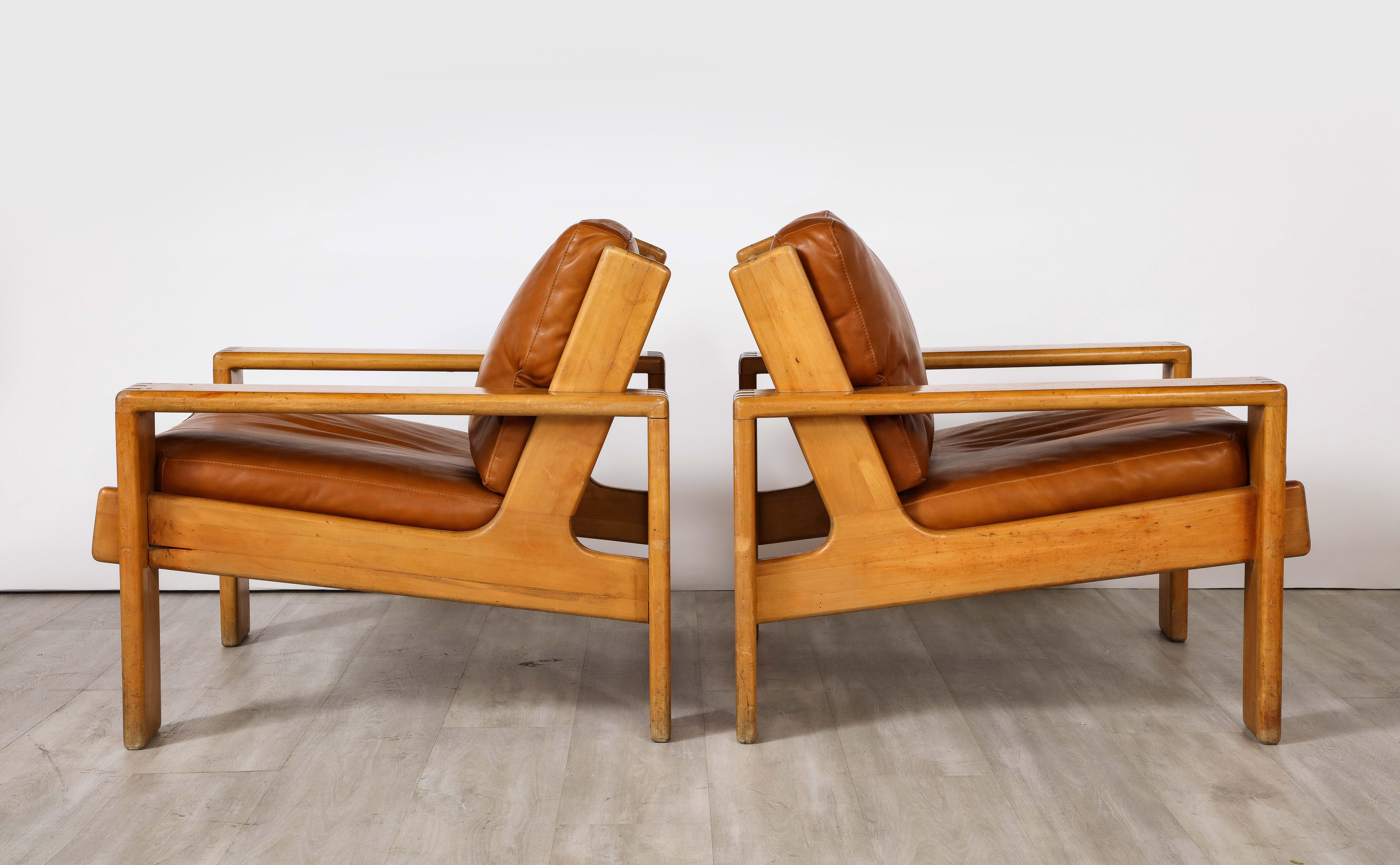 'Bonanza’ Pair of Lounge Chairs,  by Esko Pajamies for Asko, Finland, 1960's 6