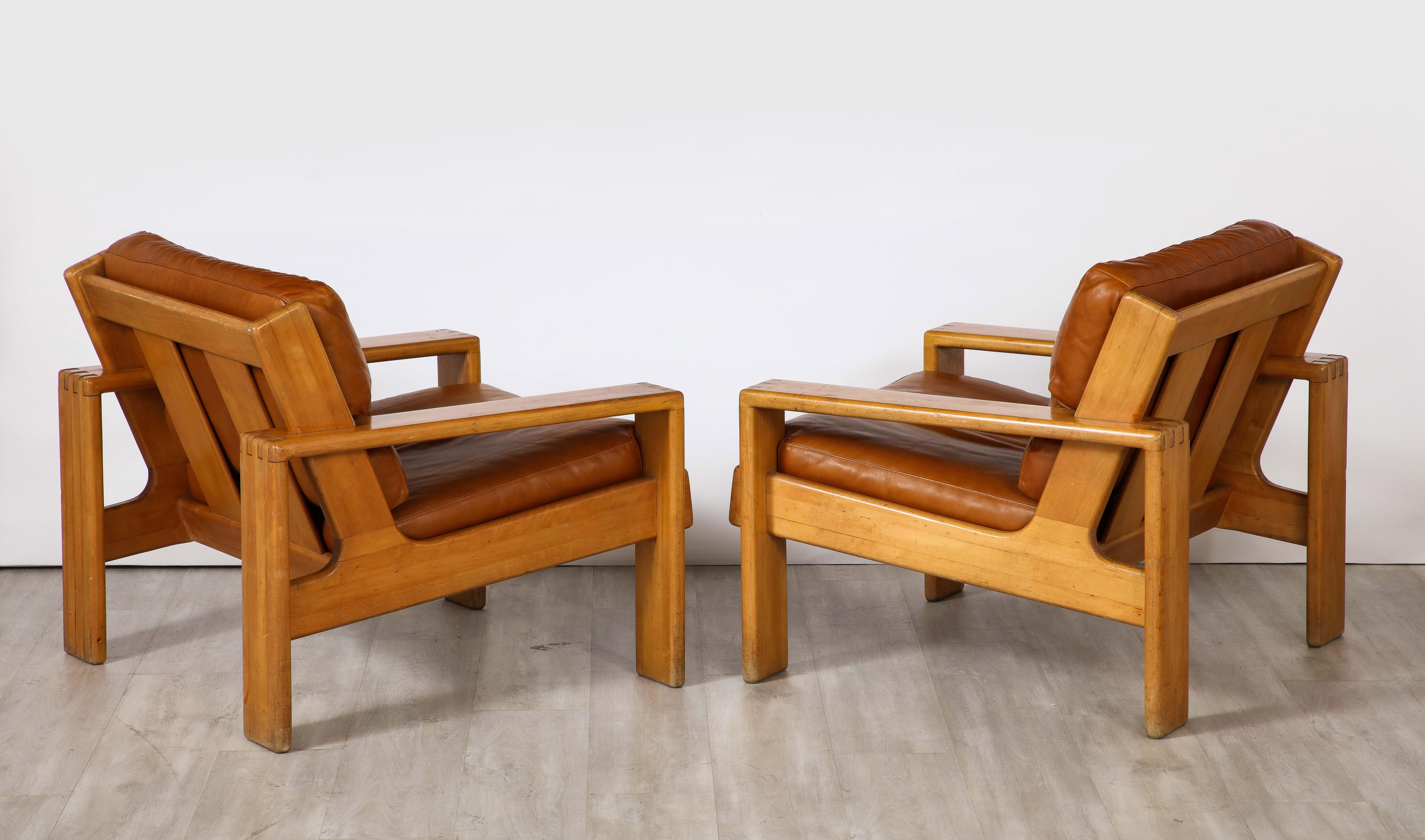 'Bonanza’ Pair of Lounge Chairs,  by Esko Pajamies for Asko, Finland, 1960's 7
