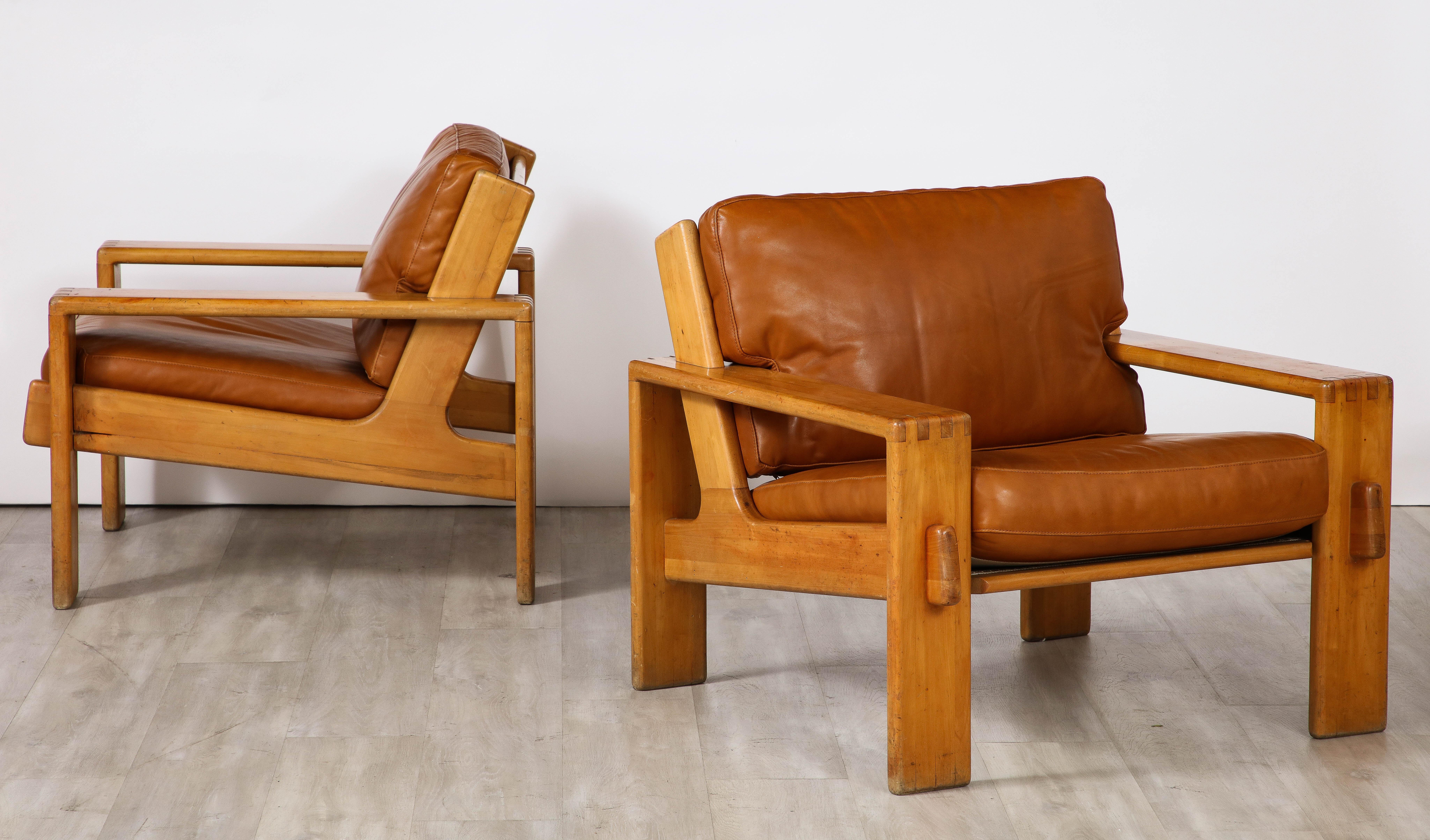 'Bonanza’ Pair of Lounge Chairs,  by Esko Pajamies for Asko, Finland, 1960's 8