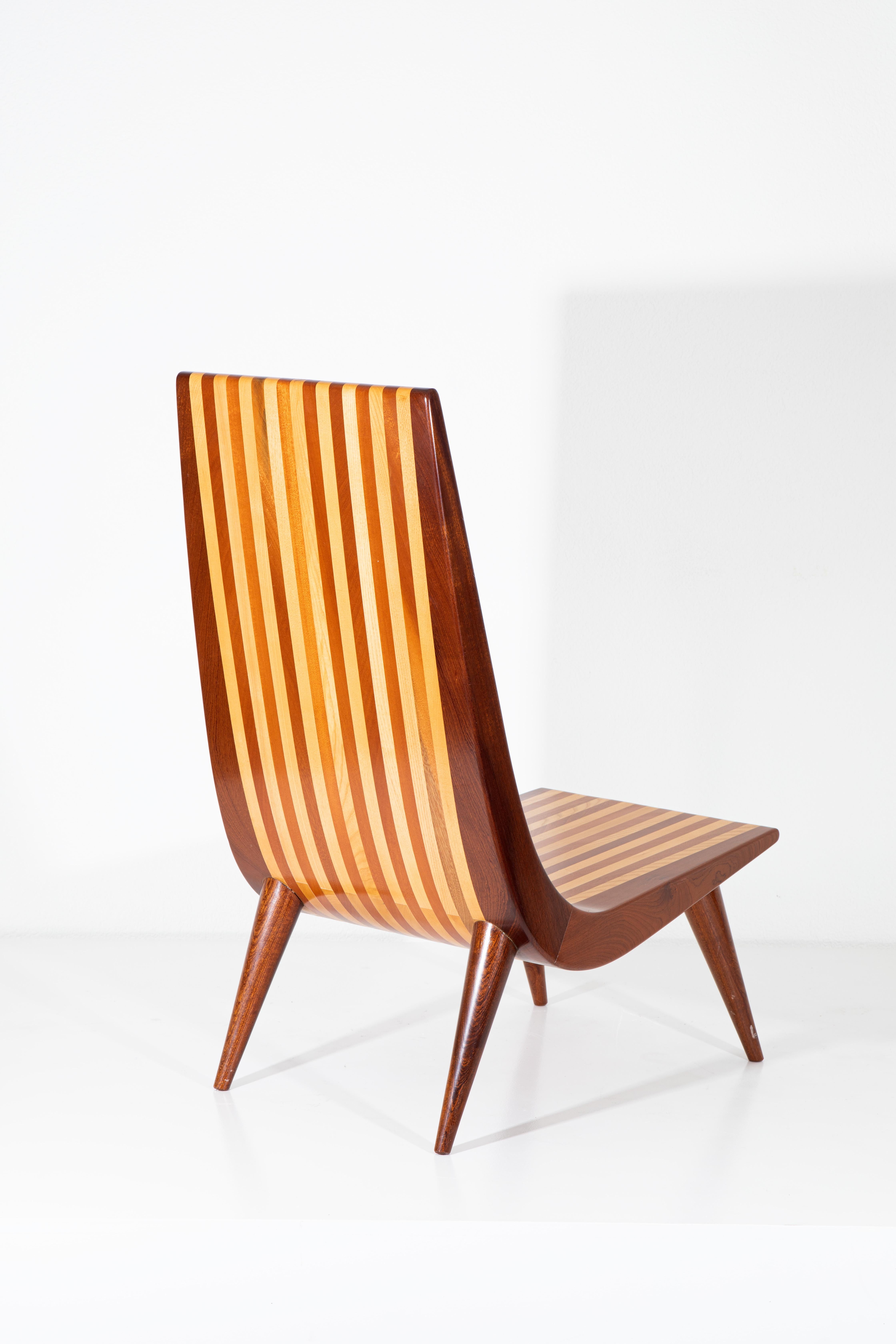 Paire de fauteuils brésiliens Bon état - En vente à Collonge-Bellerive, GE