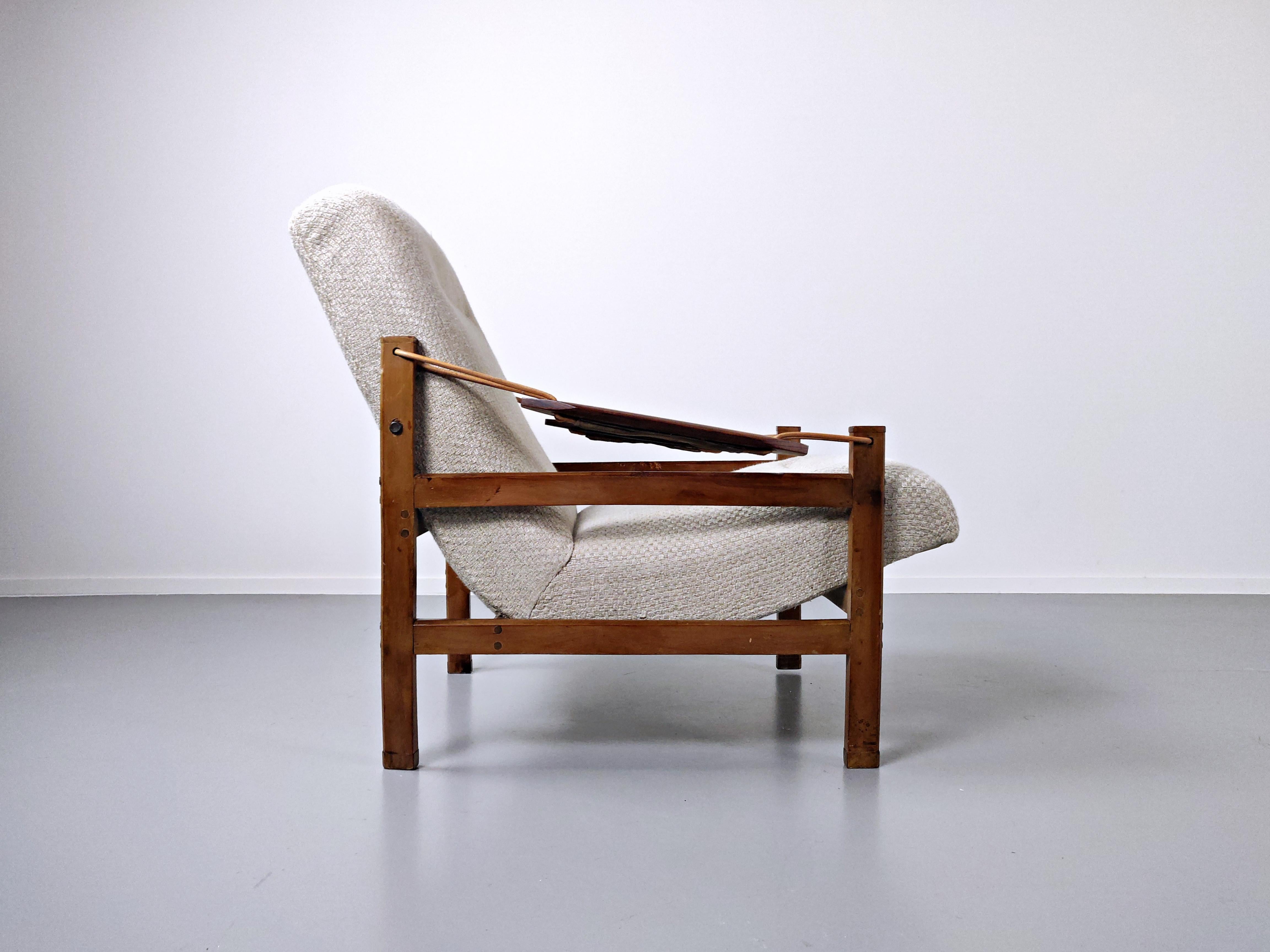 Mid-20th Century Pair of  Mid-Century Brazilian Armchairs in Style of Sergio Rodrigues, 1960s