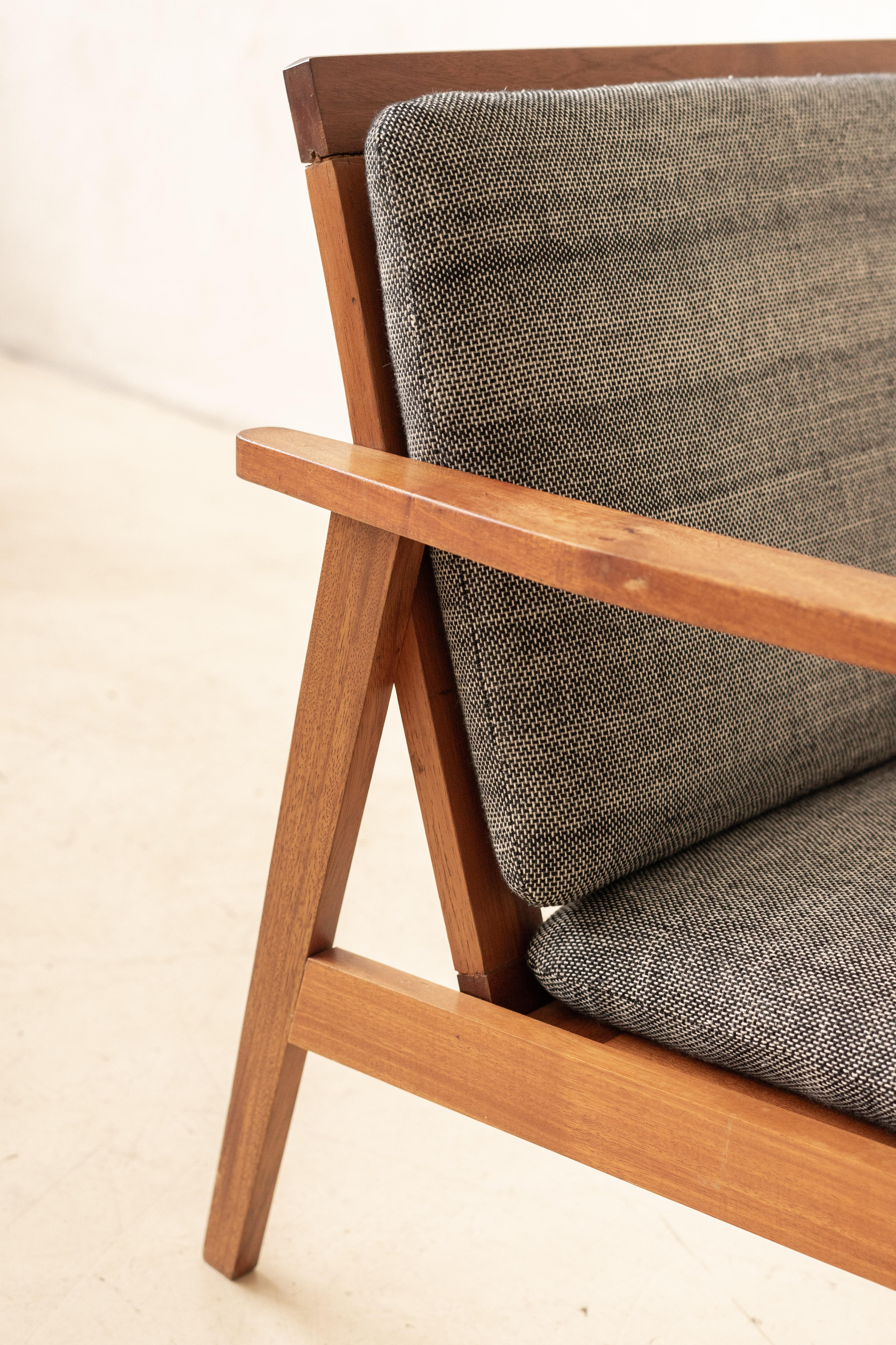 Pair of Brazilian Midcentury Modern Armchairs, Unknown Designer, 1960s For Sale 4