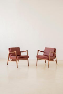 Pair of Brazilian Midcentury Modern Armchairs, Unknown Designer, 1960s
