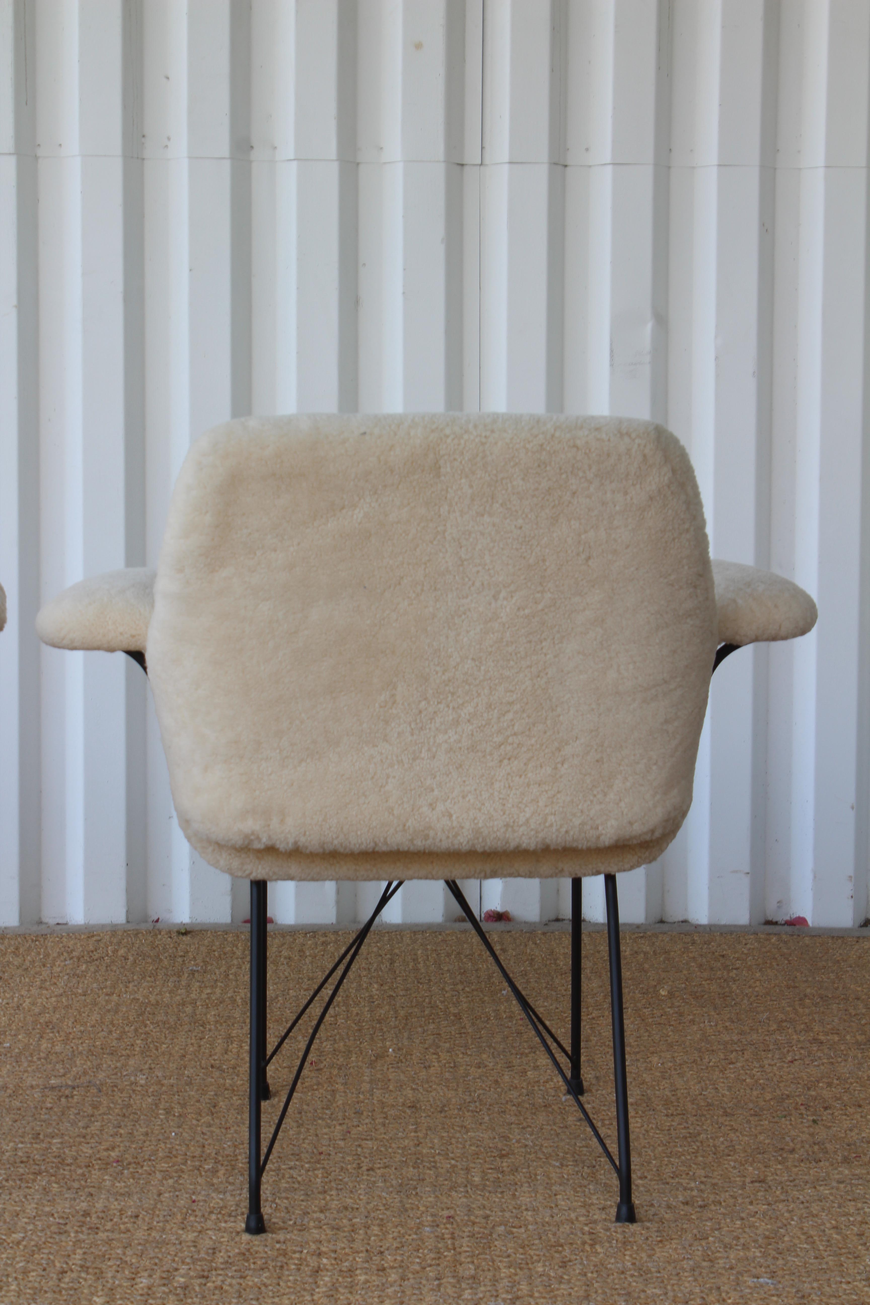 Pair of Brazilian Modern Chairs by Carlo Hauner and Martin Eisler, 1955 4
