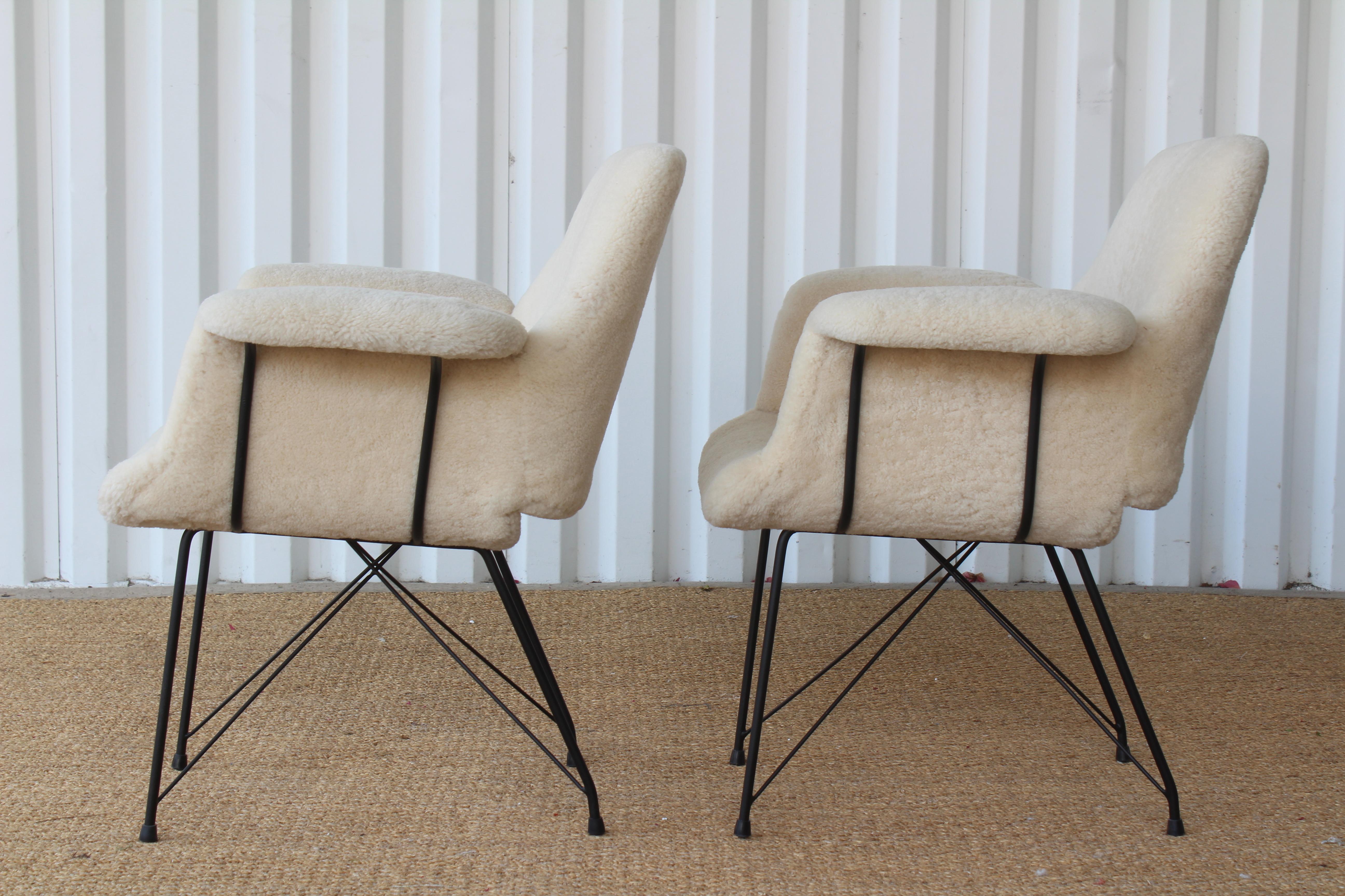 Pair of Brazilian Modern Chairs by Carlo Hauner and Martin Eisler, 1955 In Excellent Condition In Los Angeles, CA
