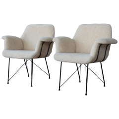 Pair of Brazilian Modern Chairs by Carlo Hauner and Martin Eisler, 1955