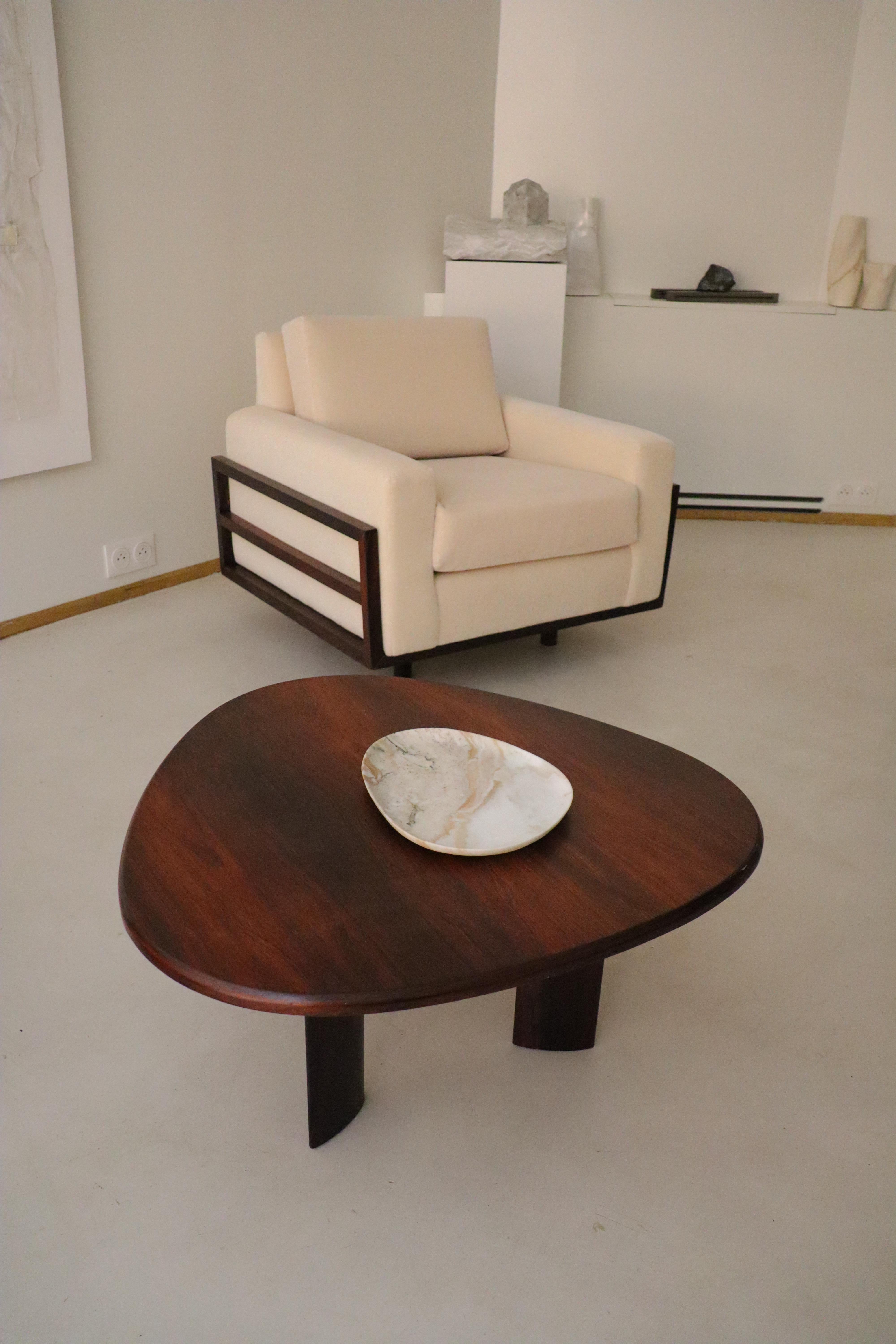 Coppia di poltrone brasiliane moderniste, 1950 in vendita 6