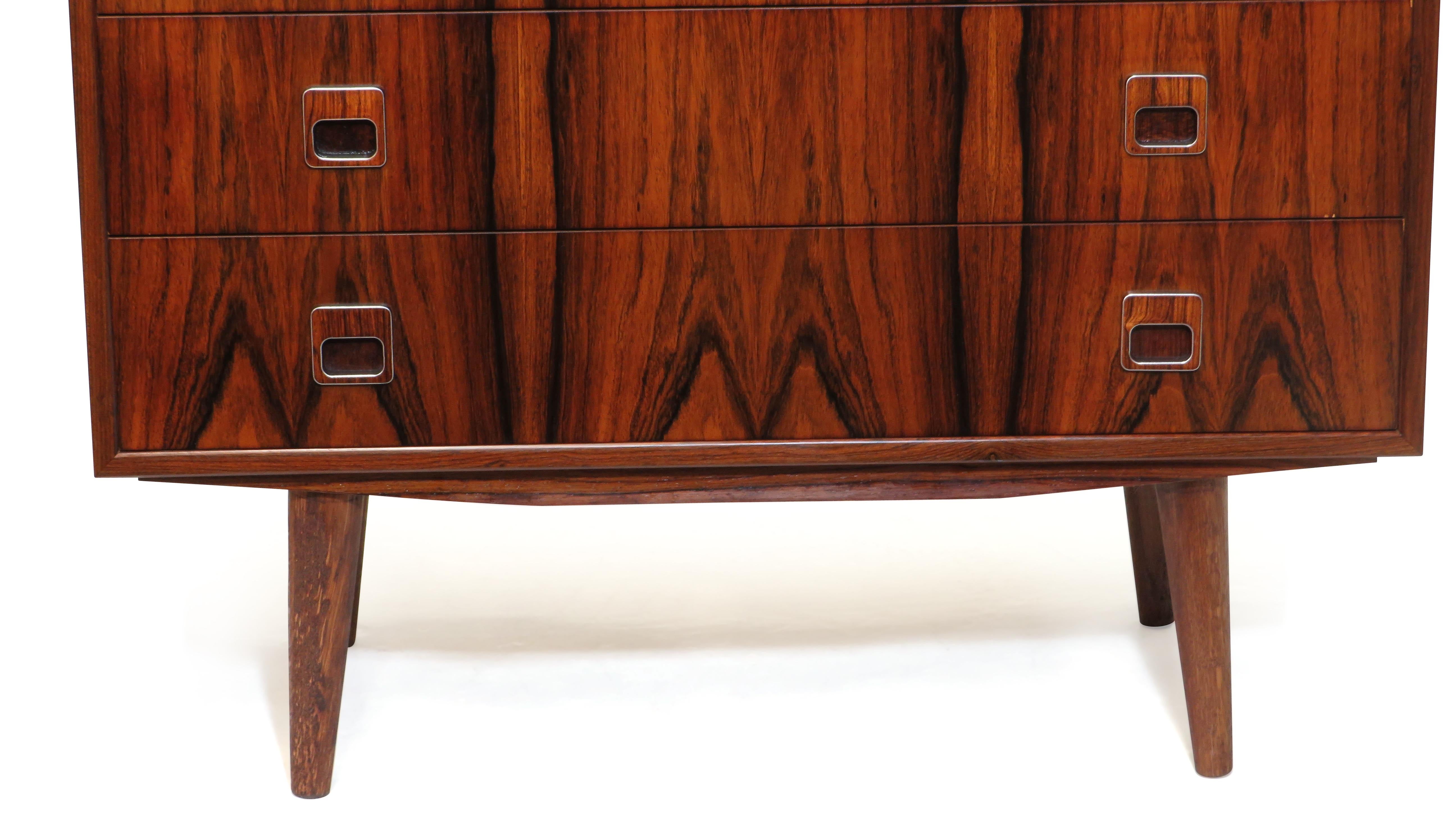 20th Century Pair of Brazilian Rosewood Cabinets