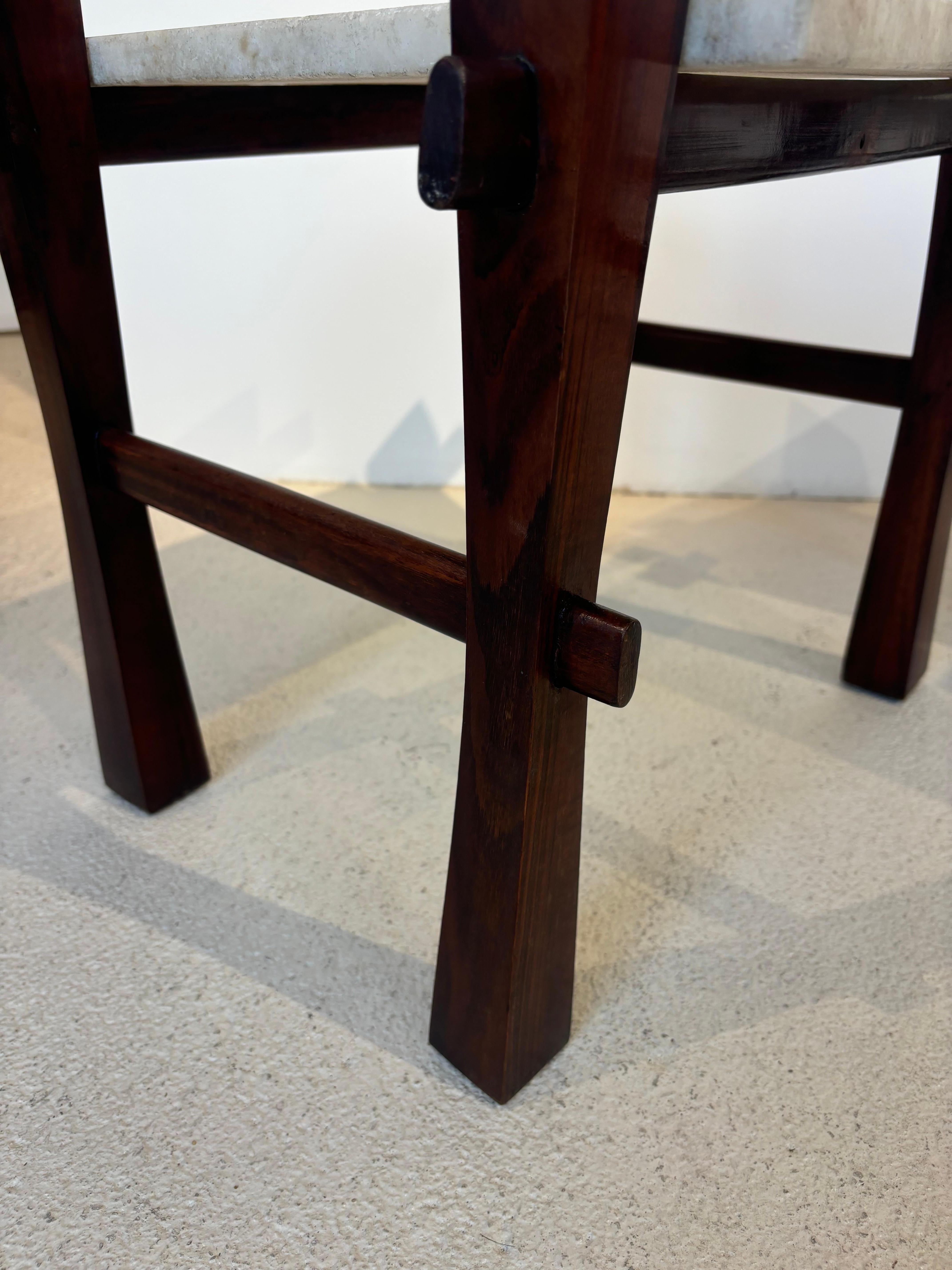 Pair of brazilian side table For Sale 8