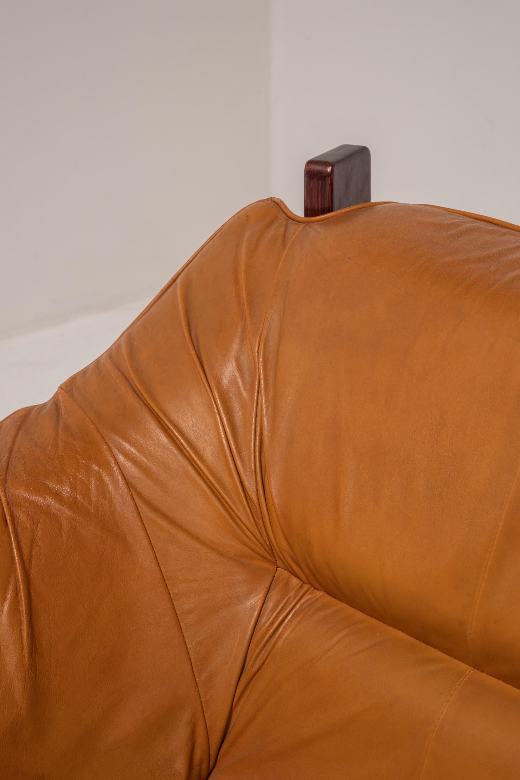 Coppia di sedie da salotto brasiliane vintage di Percival Lafer MP, Brasile, anni '70 in vendita 3