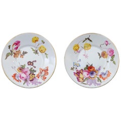 Pair of Bread and Butter Plates Nantgarw Porcelain, circa 1815