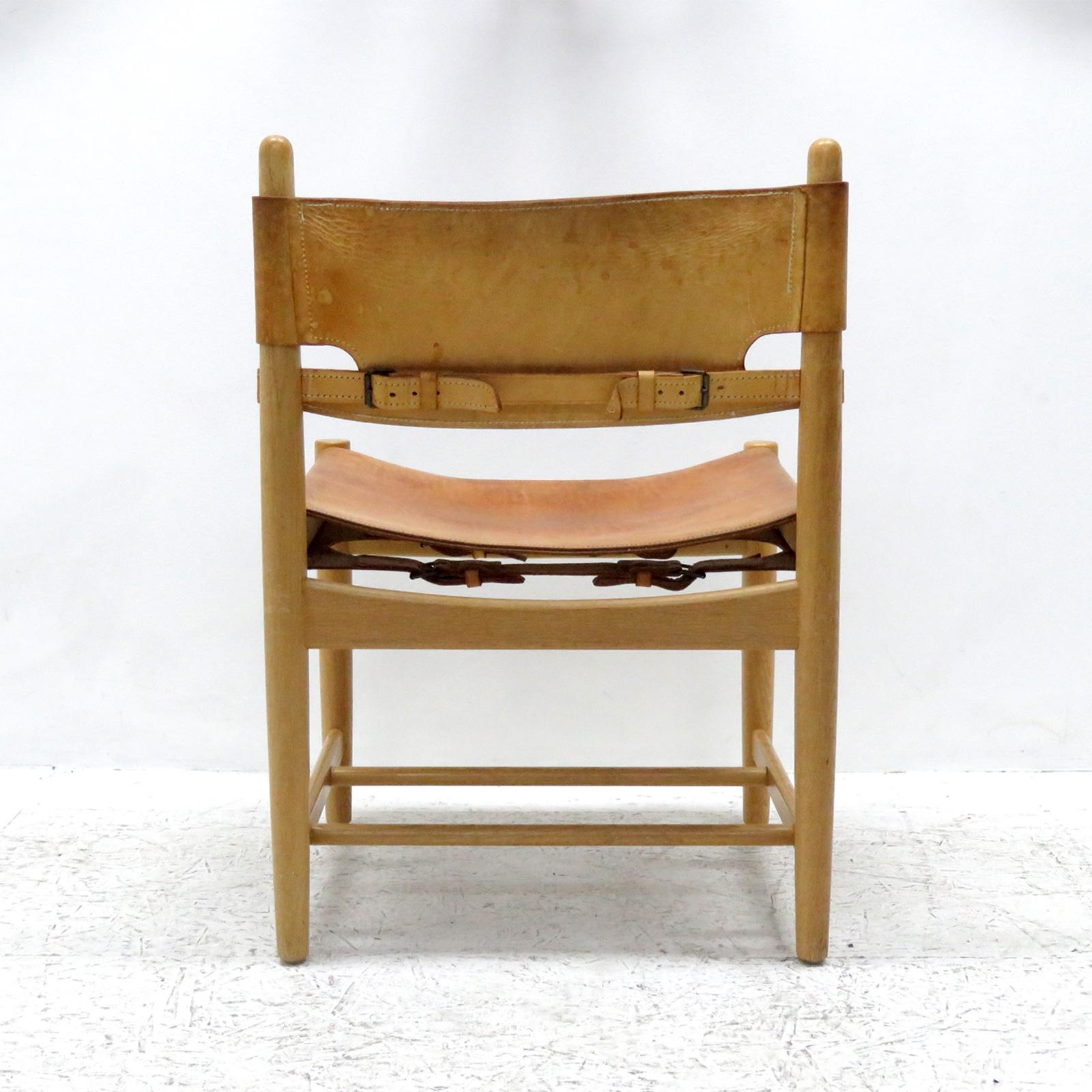 Mid-20th Century Pair of Børge Mogensen 'Hunting' Chairs, Model 3237