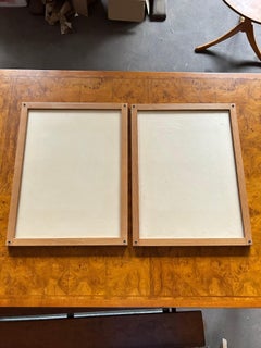 Pair of Børge Mogensen picture frames in Oregon pine