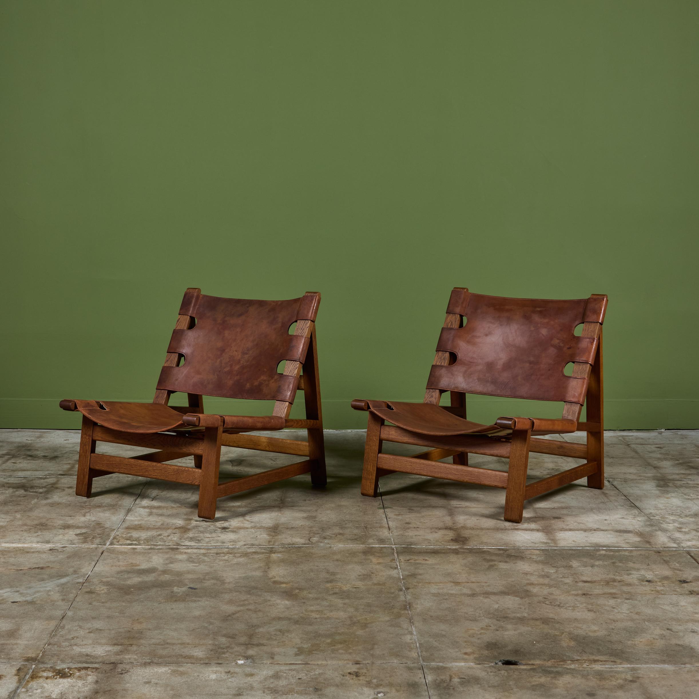 Paire de chaises espagnoles Børge Mogensen pour Fredericia Stolefabrik en vente 3