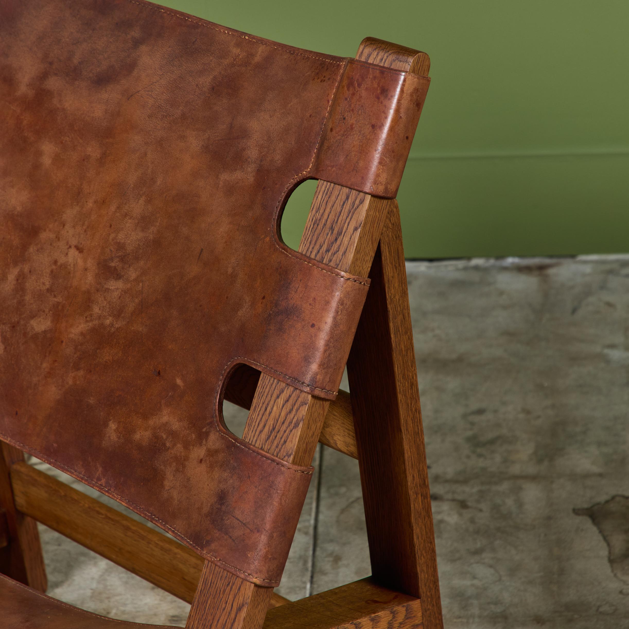 Paire de chaises espagnoles Børge Mogensen pour Fredericia Stolefabrik en vente 9