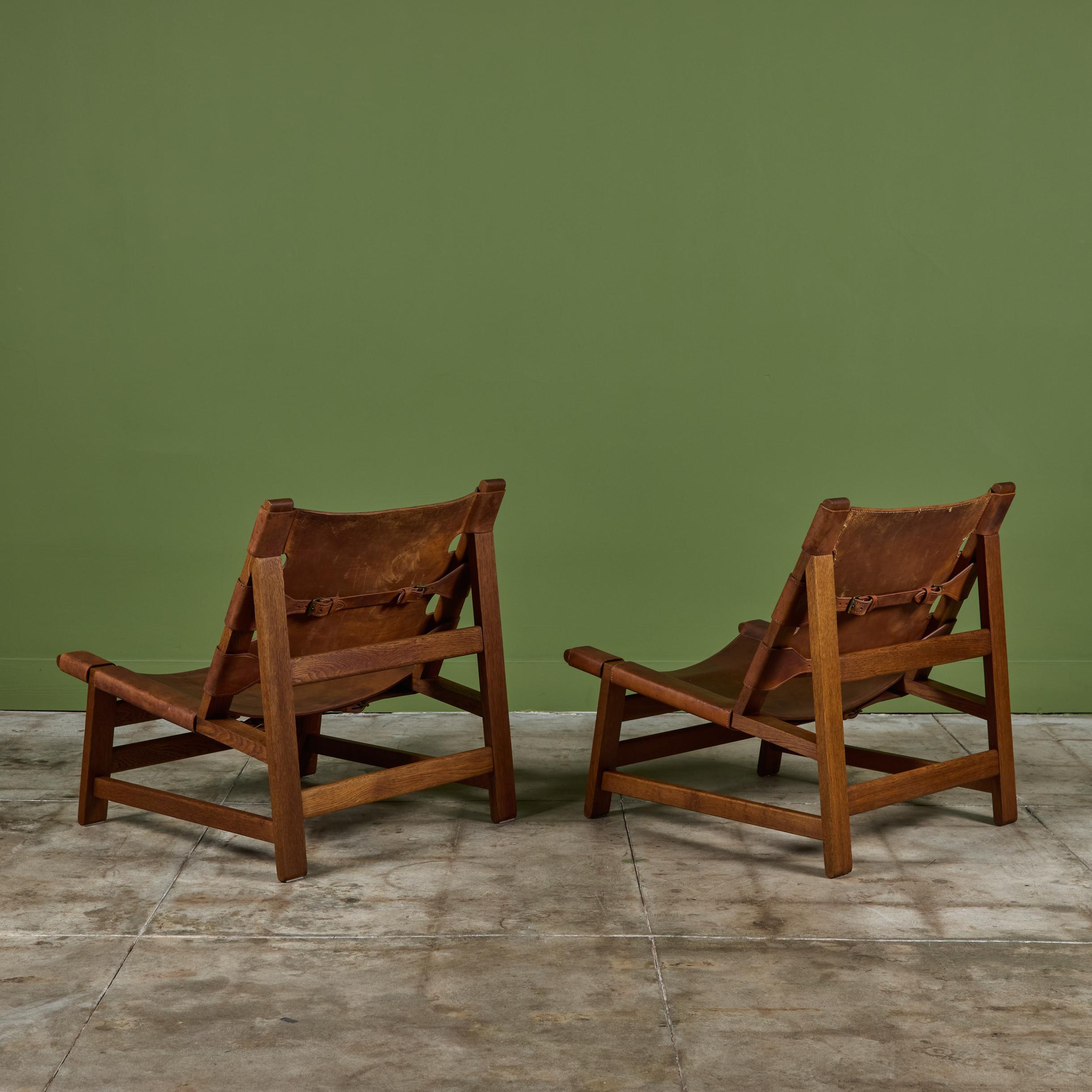 Paire de chaises espagnoles Børge Mogensen pour Fredericia Stolefabrik en vente 2