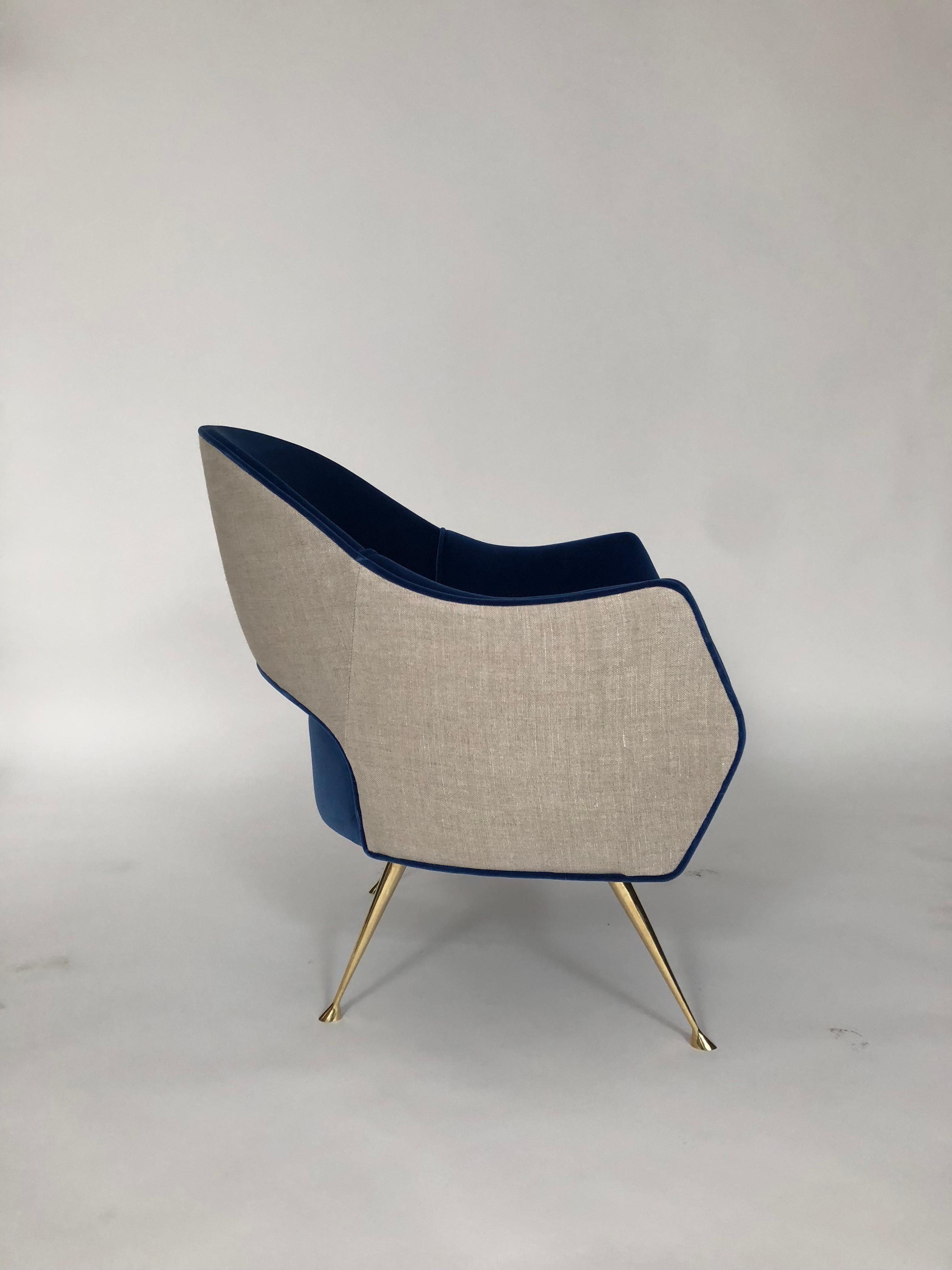 Américain Paire de chaises Briance par Bourgeois Boheme Atelier en vente
