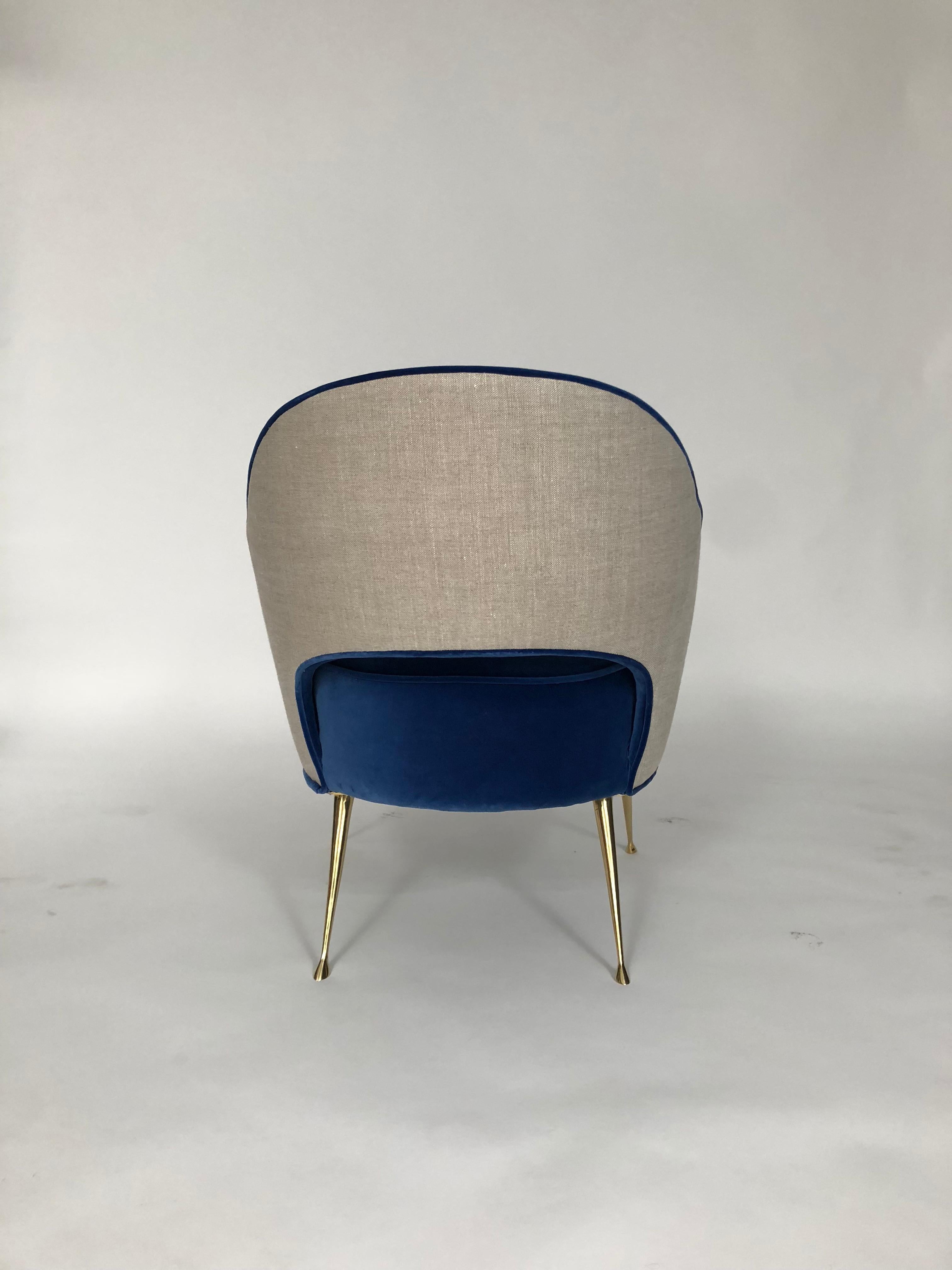 Briance-Stühle von Bourgeois Boheme Atelier, Paar im Zustand „Neu“ im Angebot in Los Angeles, CA