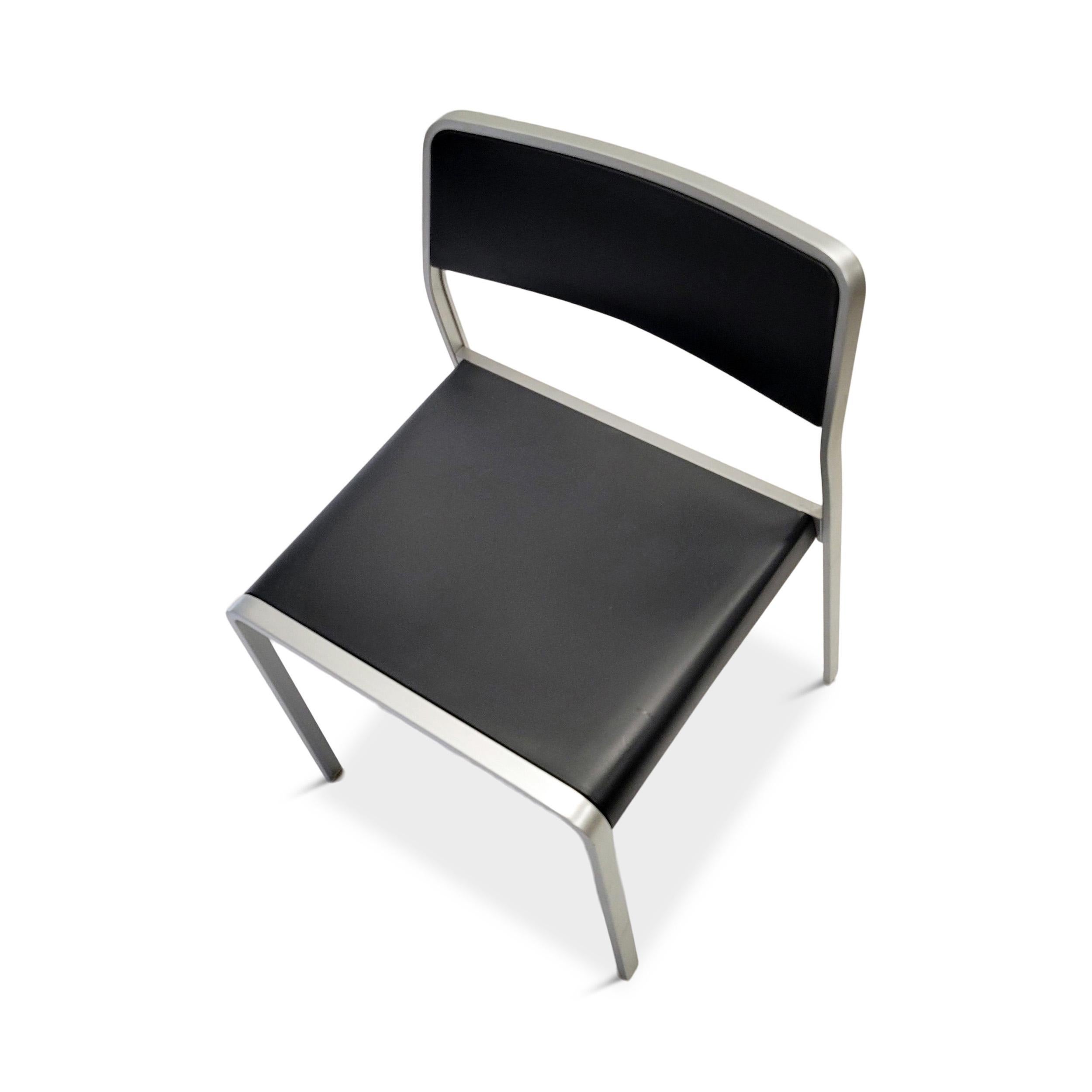 Post-Modern Pair of Bridge Chairs by Carlo Tamborini for Pallucco For Sale