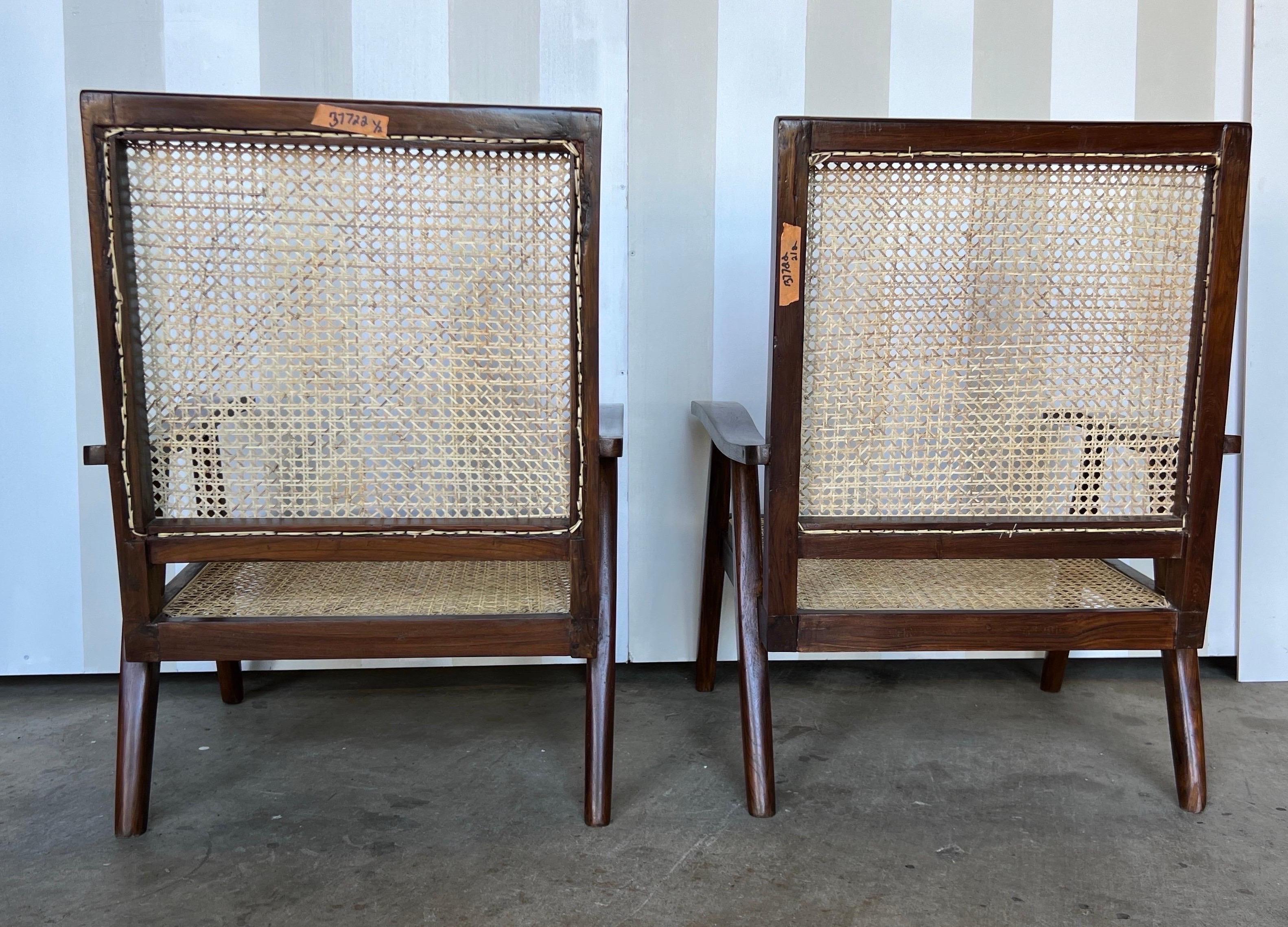 Inconnu Paire de fauteuils d'époque British Colonial Deco en vente