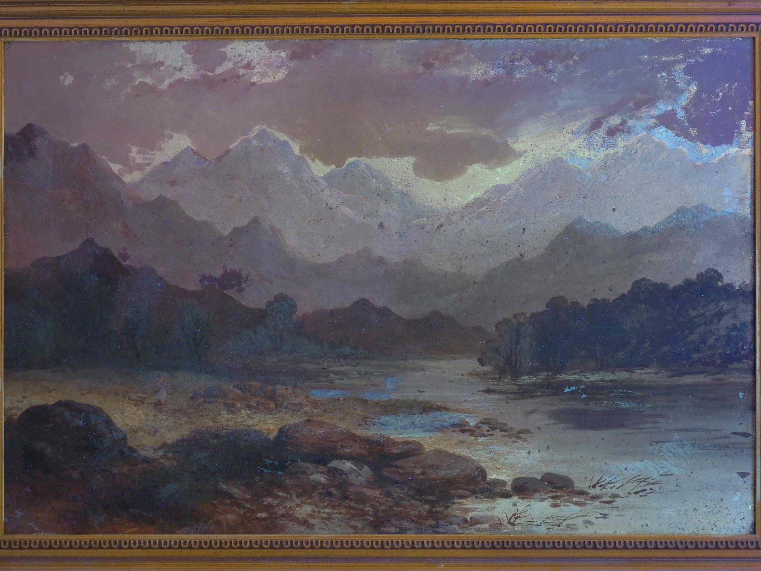 Pair of British School '19th Century' Scottish Highland Landscape Paintings 5