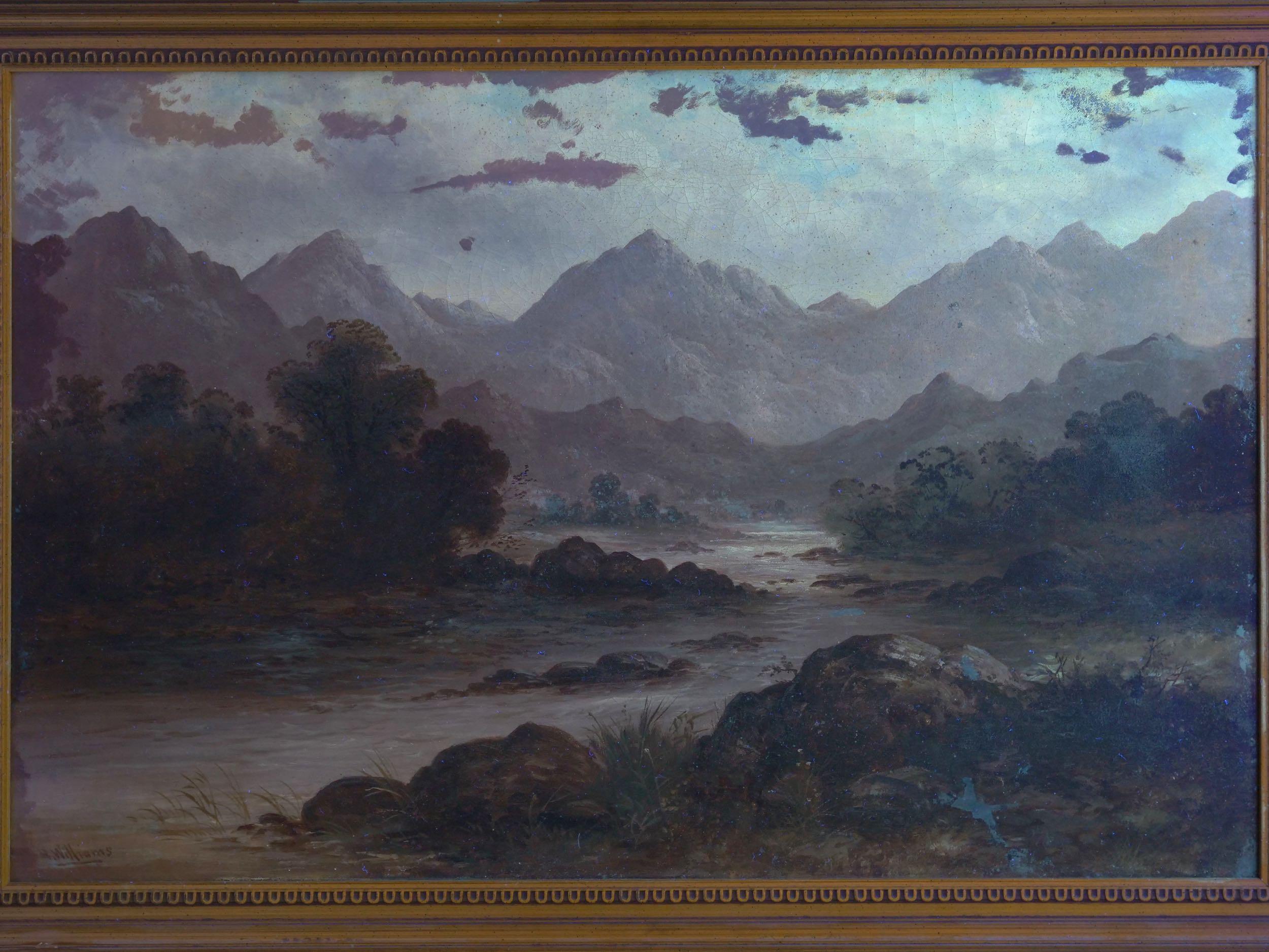 Pair of British School '19th Century' Scottish Highland Landscape Paintings 6