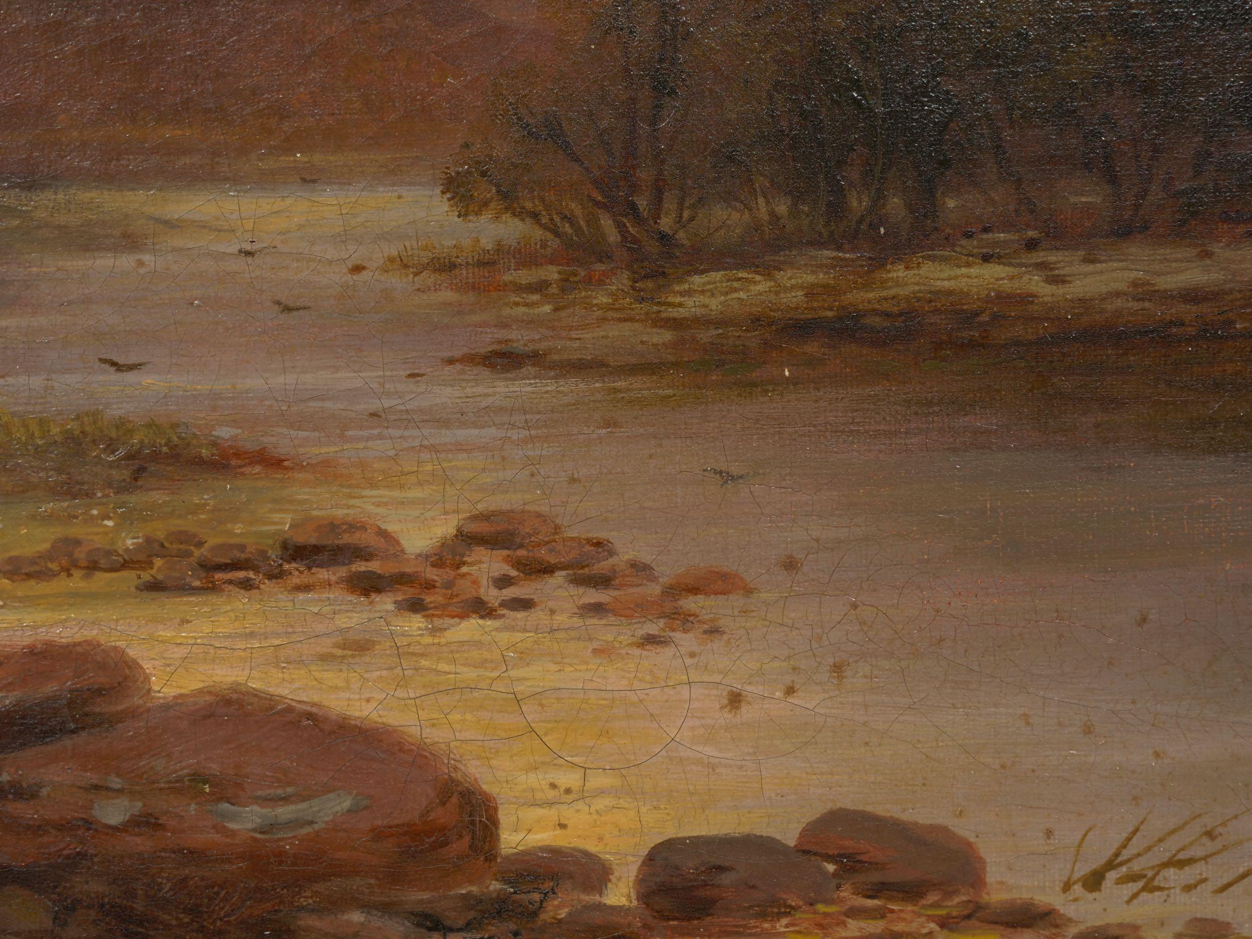 Pair of British School '19th Century' Scottish Highland Landscape Paintings 11