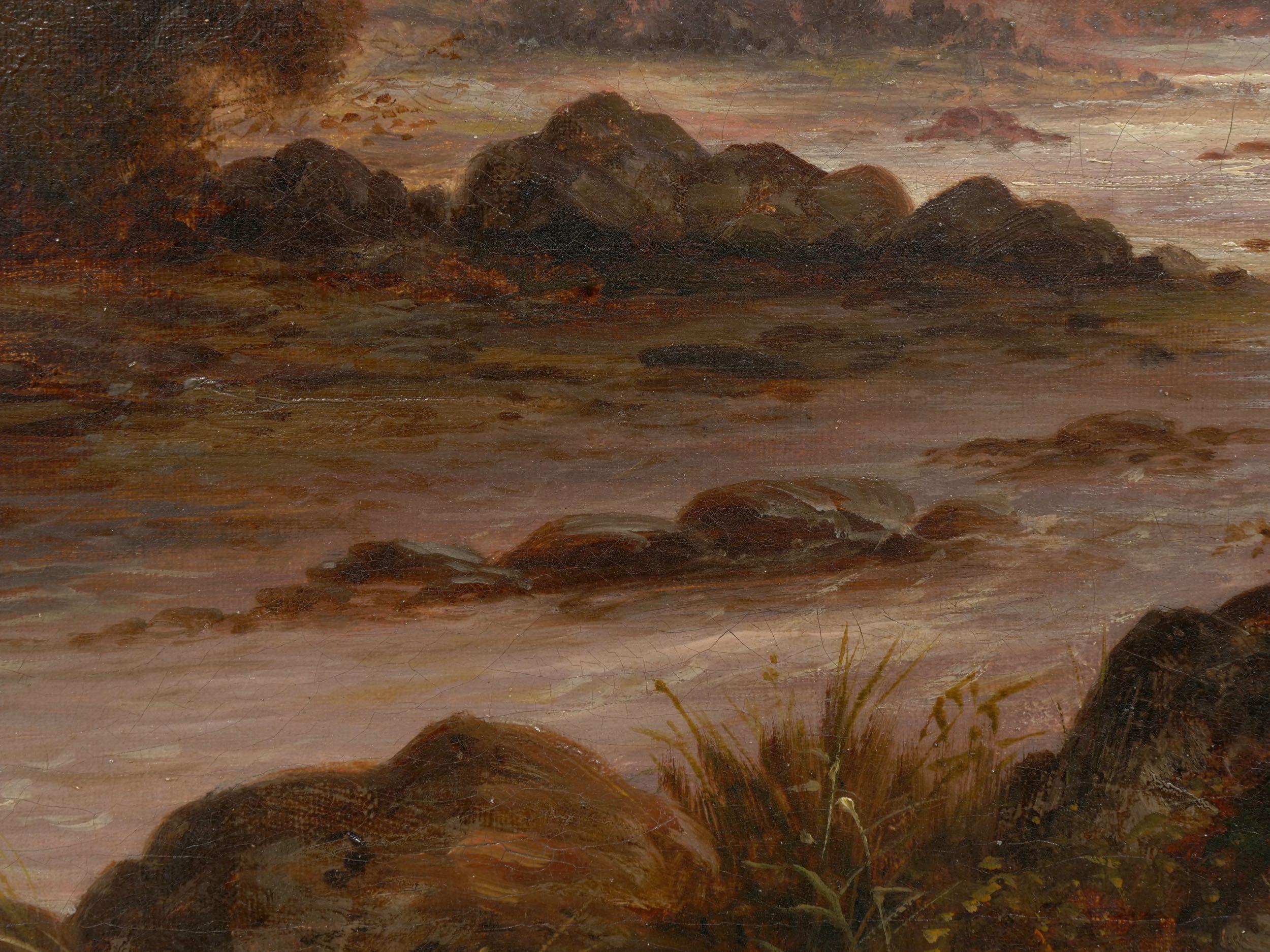 Pair of British School '19th Century' Scottish Highland Landscape Paintings 14