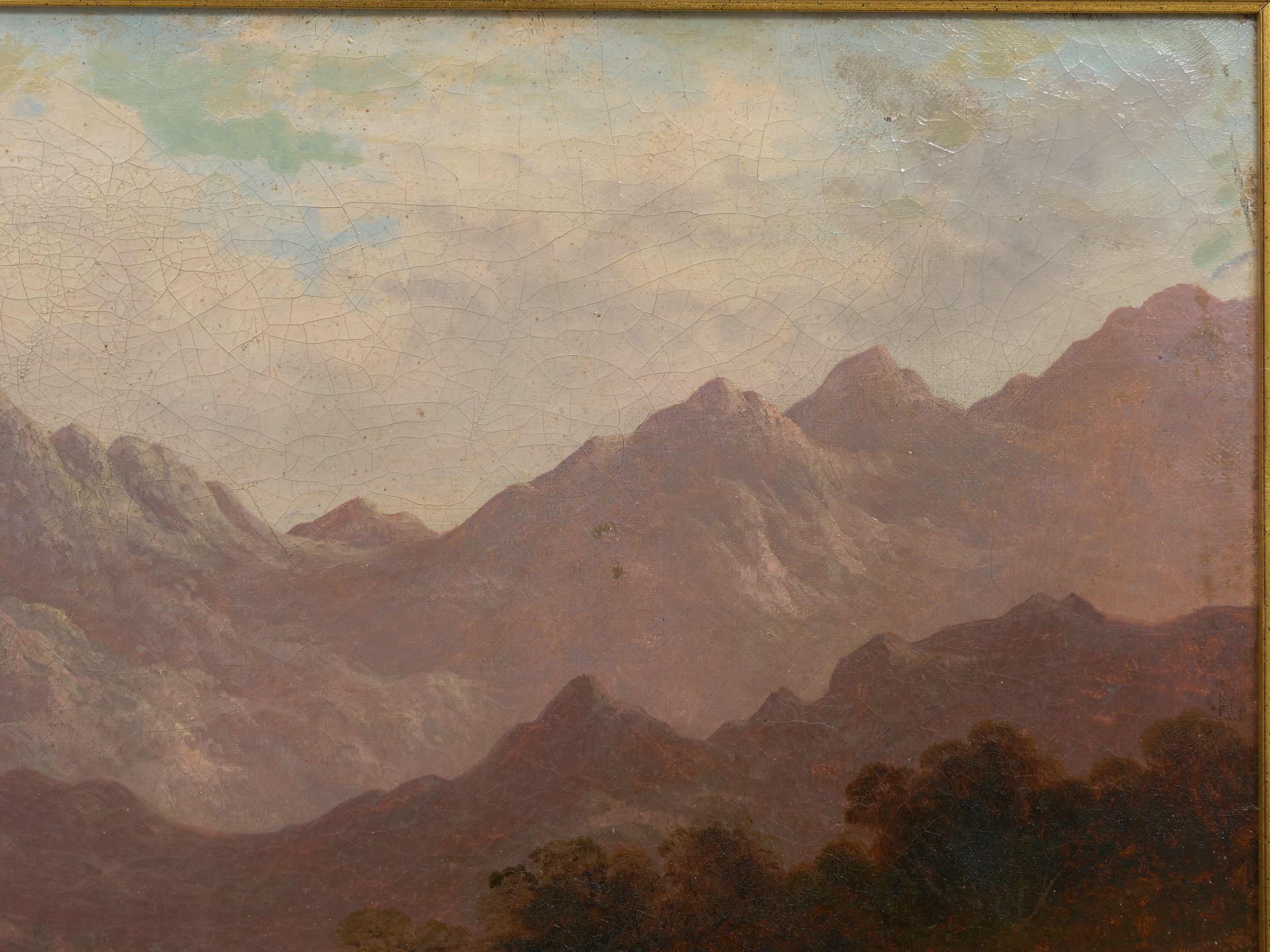 Pair of British School '19th Century' Scottish Highland Landscape Paintings 2