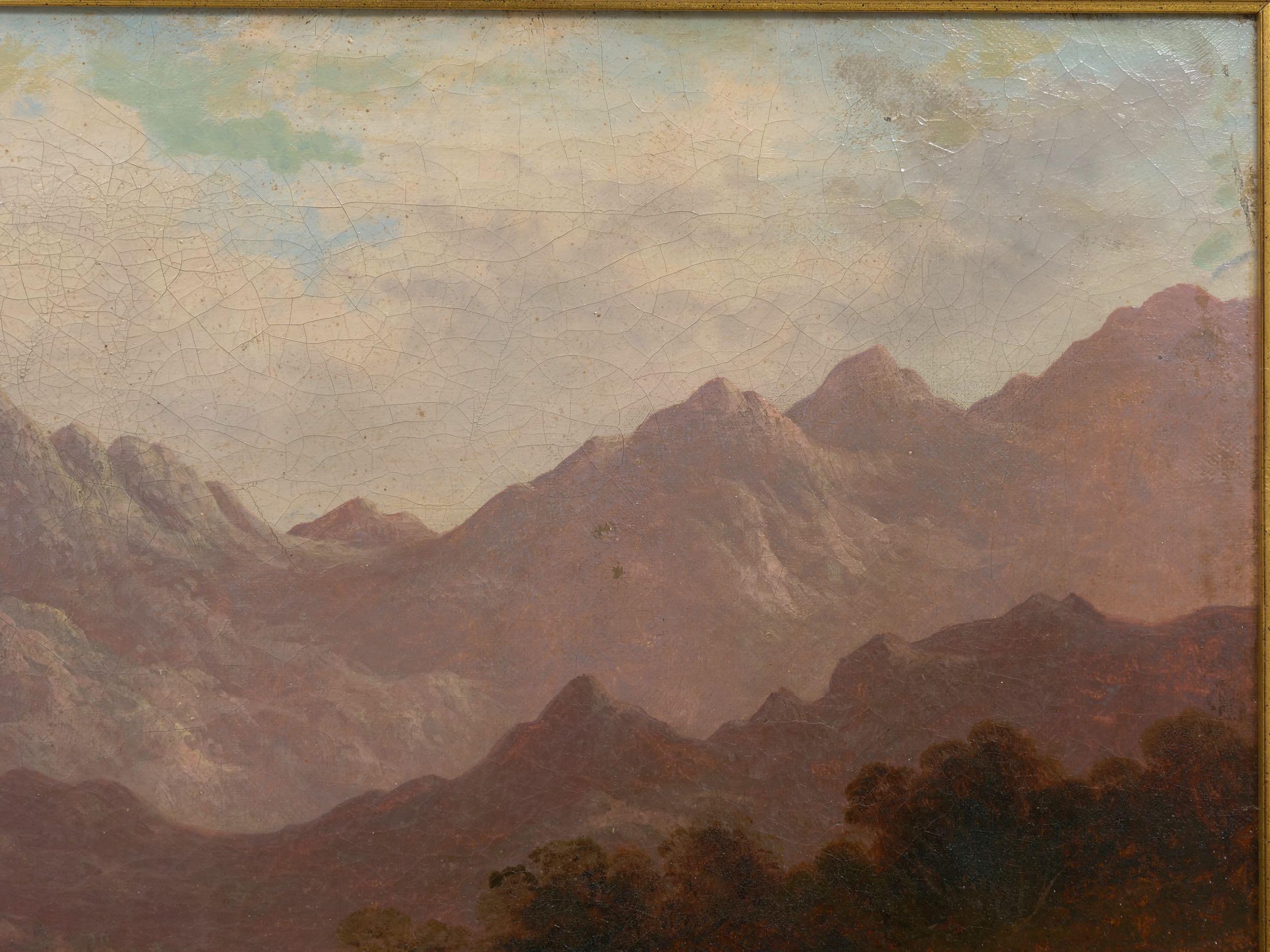 Pair of British School '19th Century' Scottish Highland Landscape Paintings 2