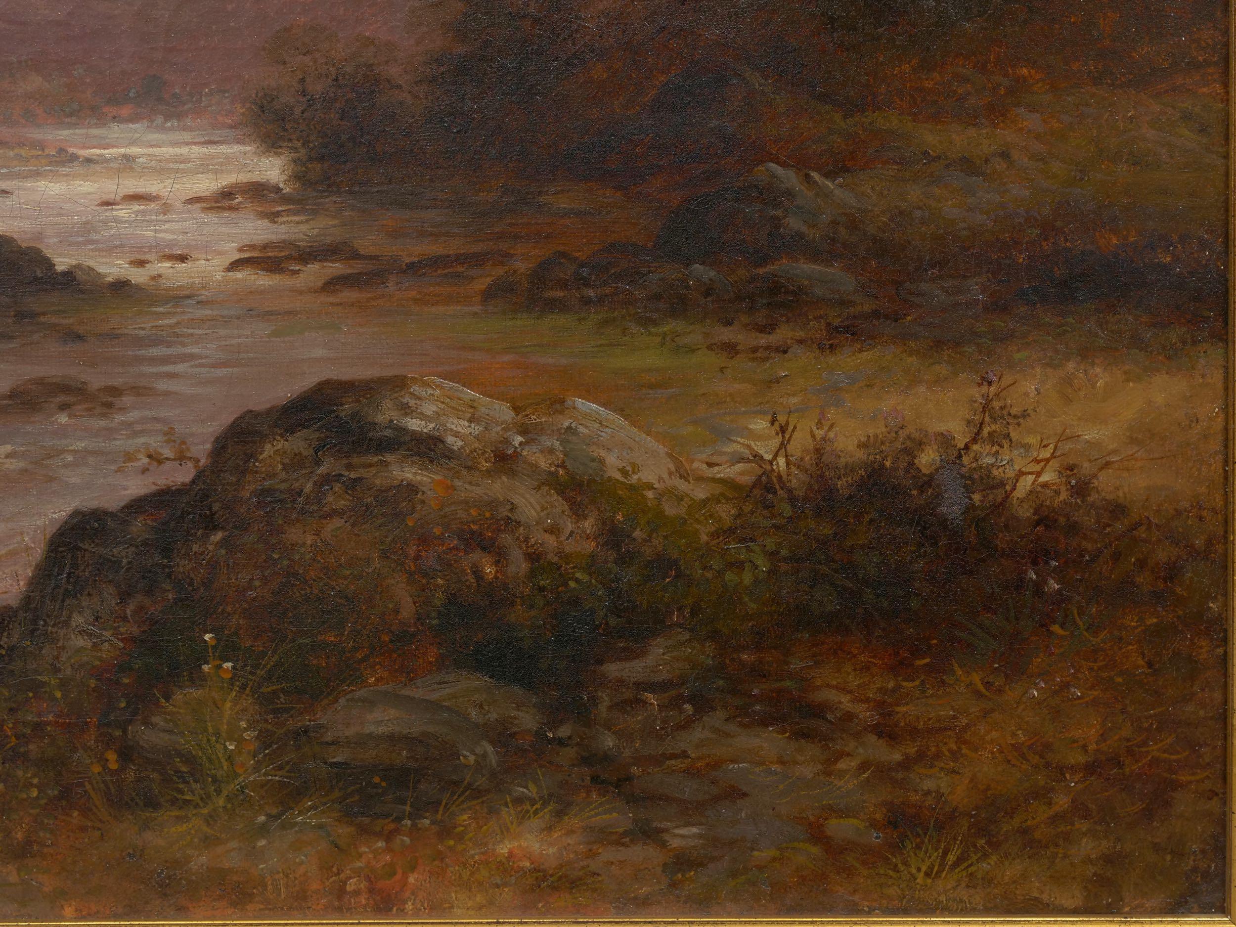 Pair of British School '19th Century' Scottish Highland Landscape Paintings 4